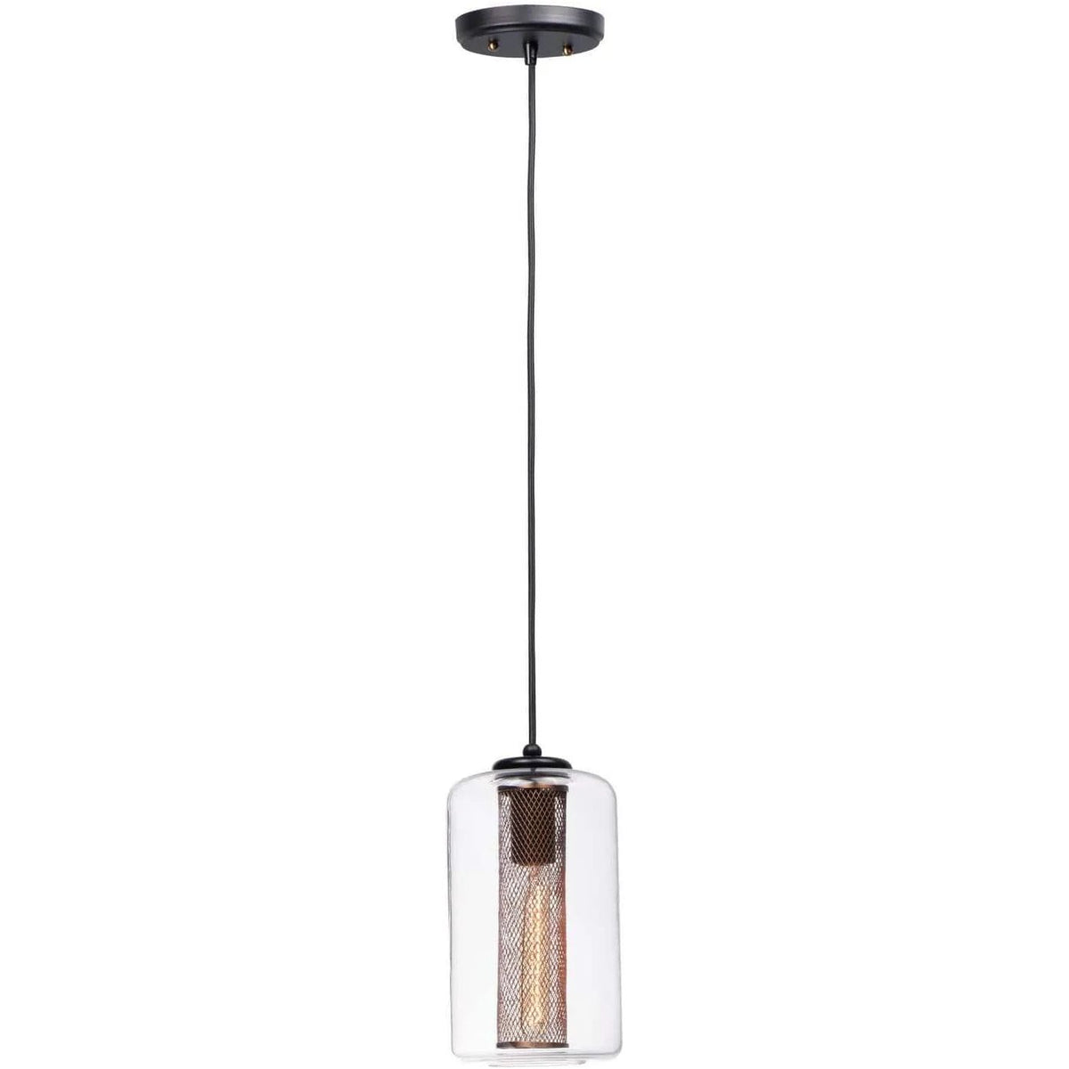 Maxim Lighting - Firefly Pendant - 10088CLBKSBR | Montreal Lighting & Hardware