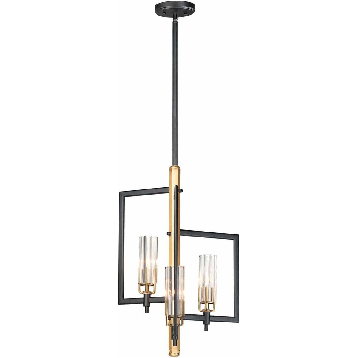 Maxim Lighting - Flambeau Chandelier - 16113CLBKAB | Montreal Lighting & Hardware