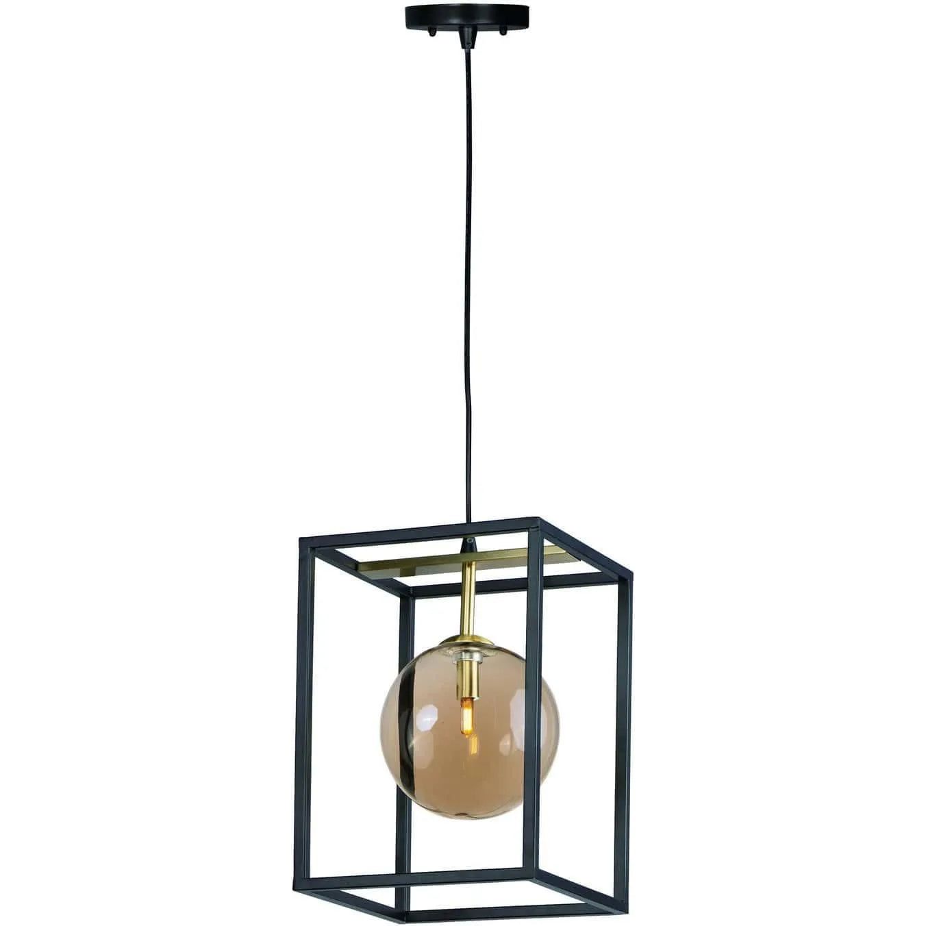 Maxim Lighting - Fluid LED Pendant - 11361CMPBKSBR | Montreal Lighting & Hardware