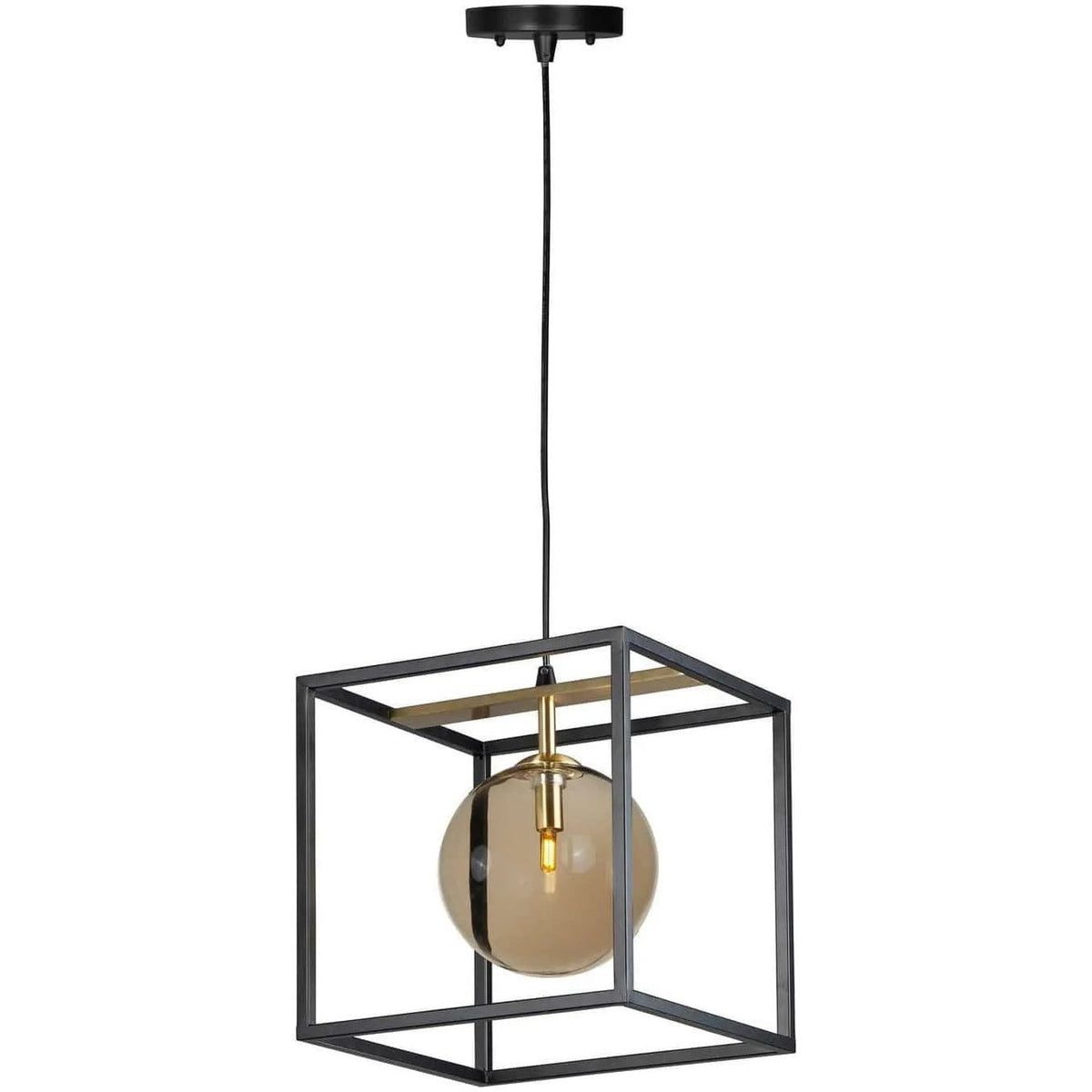 Maxim Lighting - Fluid LED Pendant - 11364CMPBKSBR | Montreal Lighting & Hardware