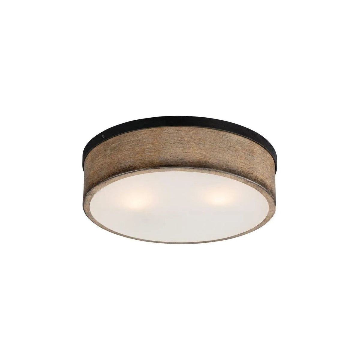 Maxim Lighting - Franklin Flush Mount - 14440DWBK | Montreal Lighting & Hardware