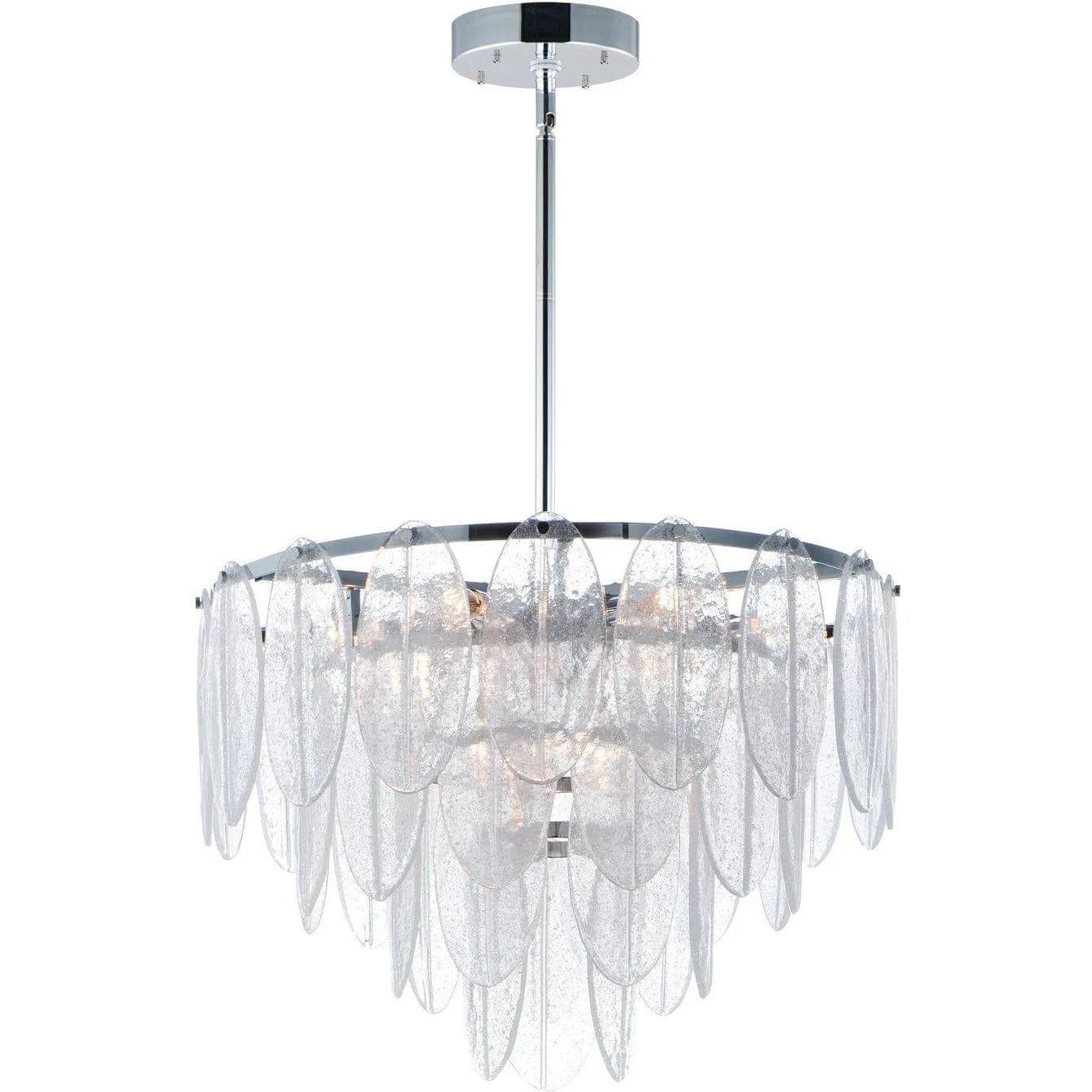 Maxim Lighting - Glacier Chandelier - 30735CLWTPC | Montreal Lighting & Hardware