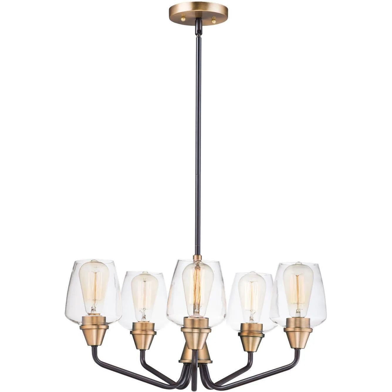 Maxim Lighting - Goblet Chandelier - 26125CLBZAB | Montreal Lighting & Hardware