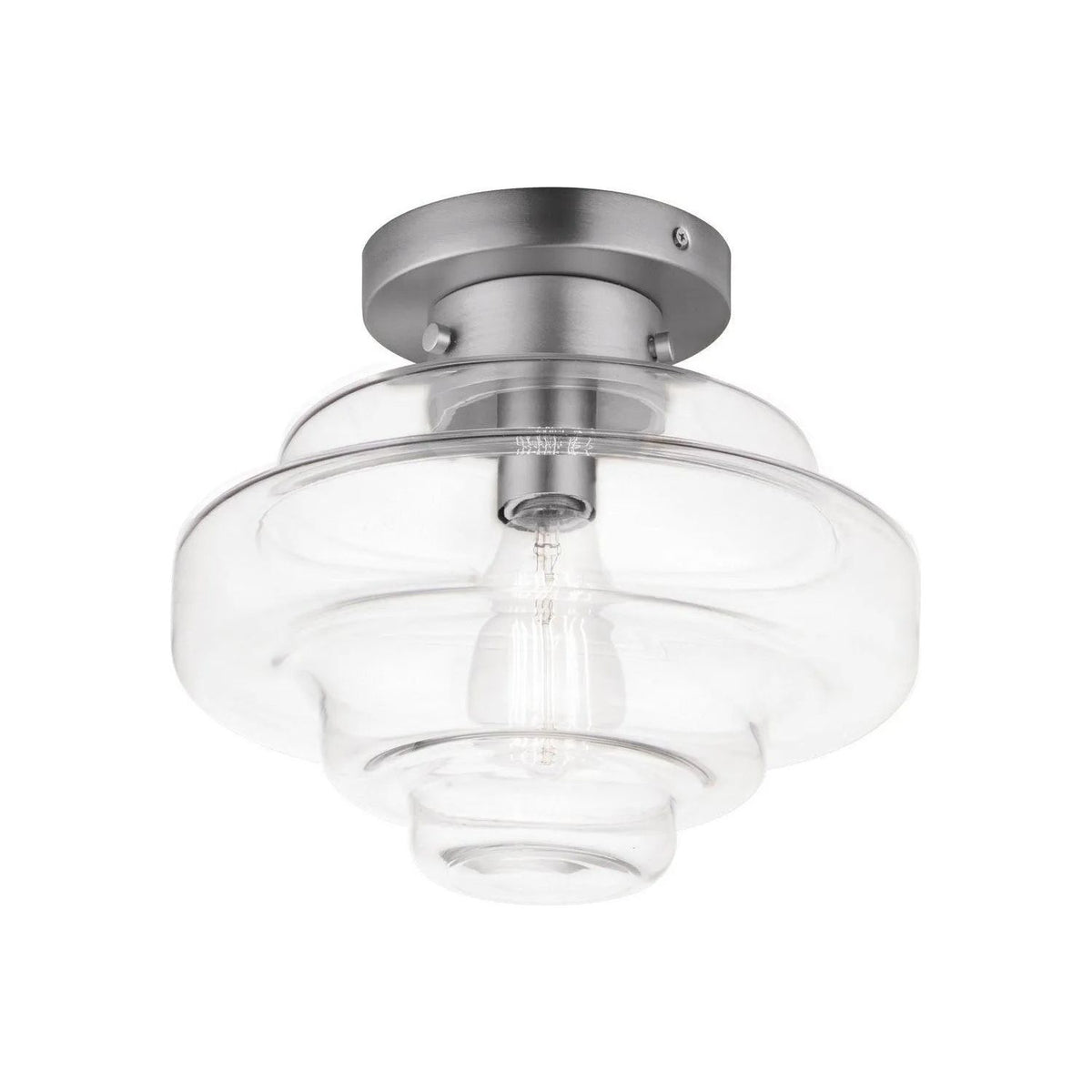 Maxim Lighting - Harbor Flush Mount - 11120CLSN | Montreal Lighting & Hardware