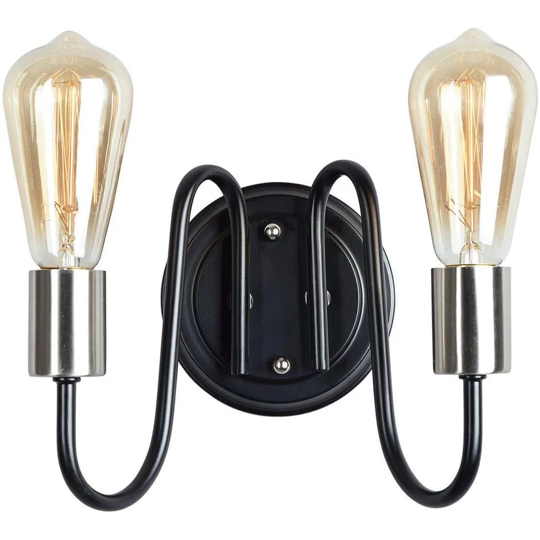 Maxim Lighting - Haven Wall Sconce - 11739BKSN | Montreal Lighting & Hardware