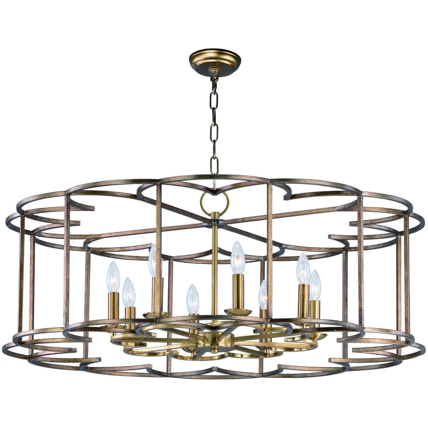 Maxim Lighting - Helix Chandelier - 24734BZF | Montreal Lighting & Hardware