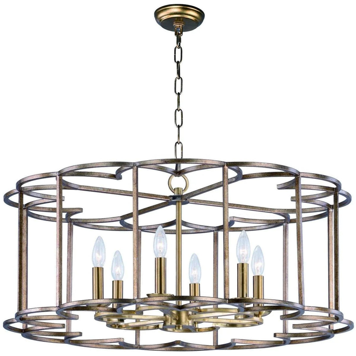 Maxim Lighting - Helix Chandelier - 24735BZF | Montreal Lighting & Hardware