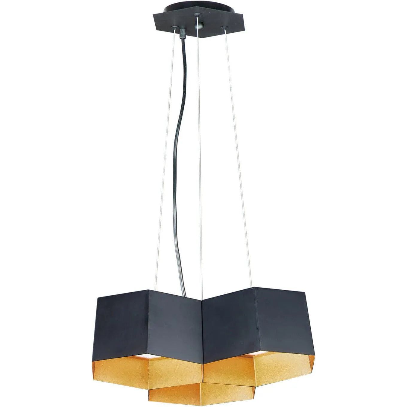 Maxim Lighting - Honeycomb LED Chandelier - 30334BKGLD | Montreal Lighting & Hardware