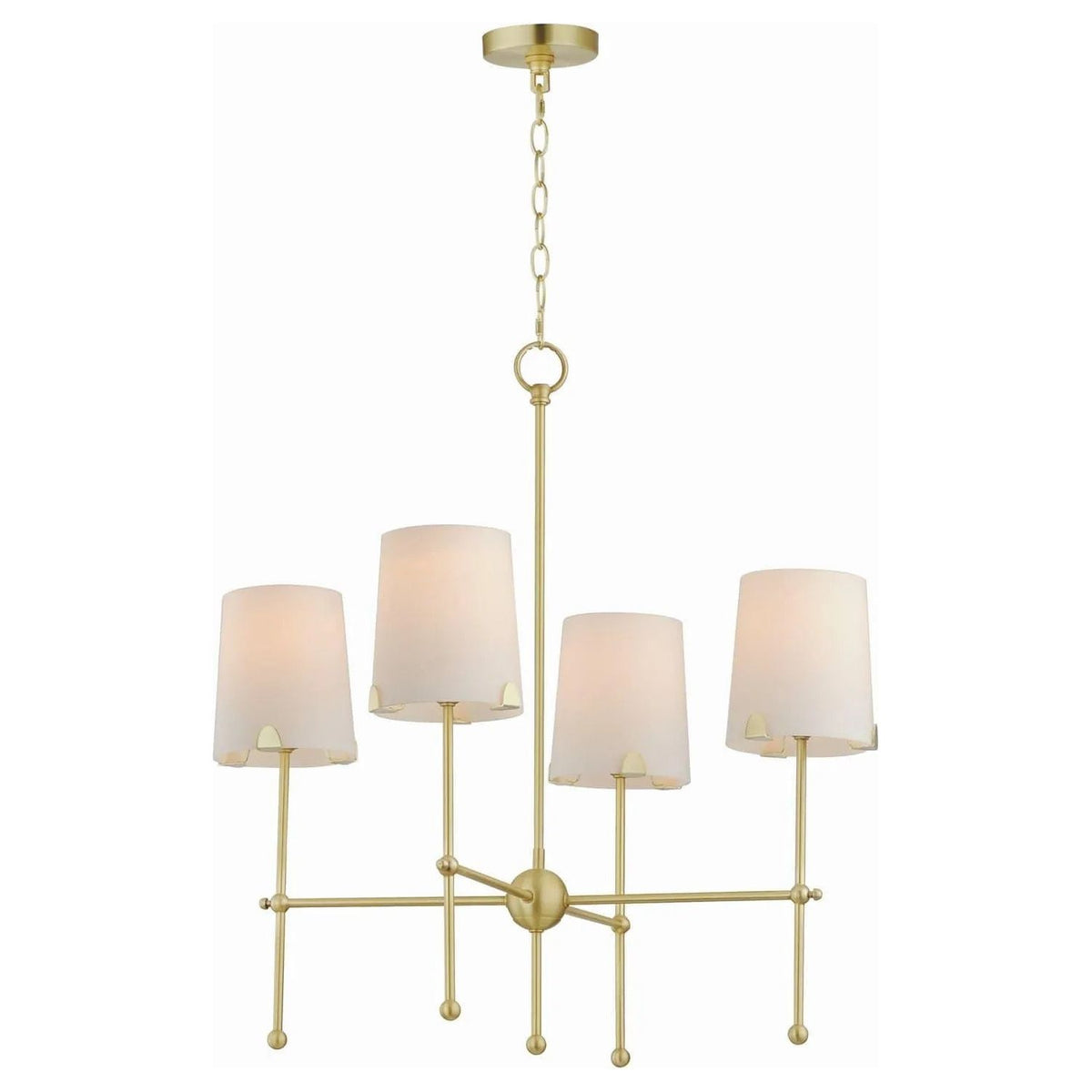 Maxim Lighting - Huntington Chandelier - 32364WTSBR | Montreal Lighting & Hardware