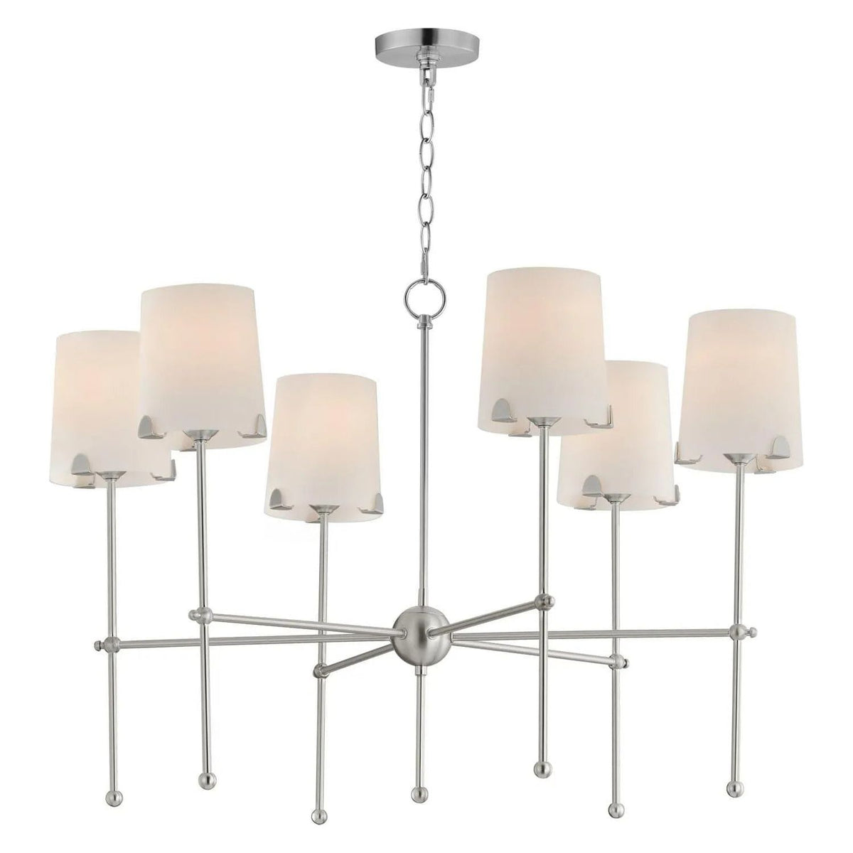 Maxim Lighting - Huntington Chandelier - 32366WTSN | Montreal Lighting & Hardware