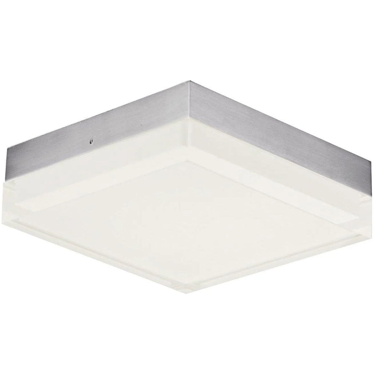 Maxim Lighting - Illuminaire II Square LED Flush Mount - 57687CLFTSN | Montreal Lighting & Hardware