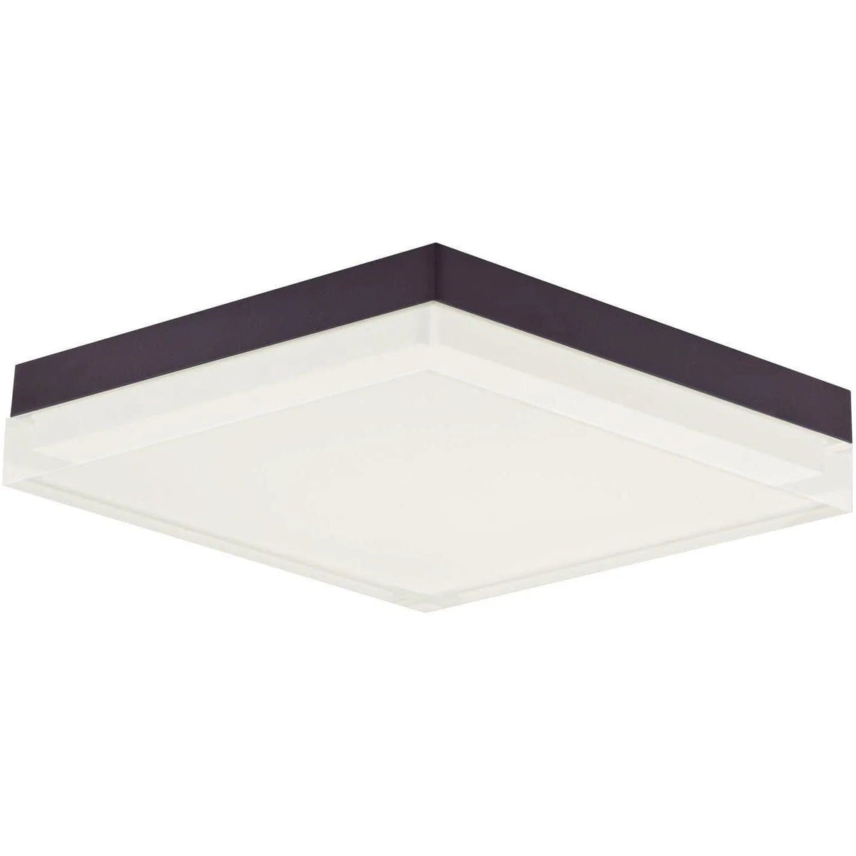 Maxim Lighting - Illuminaire II Square LED Flush Mount - 57689CLFTBZ | Montreal Lighting & Hardware