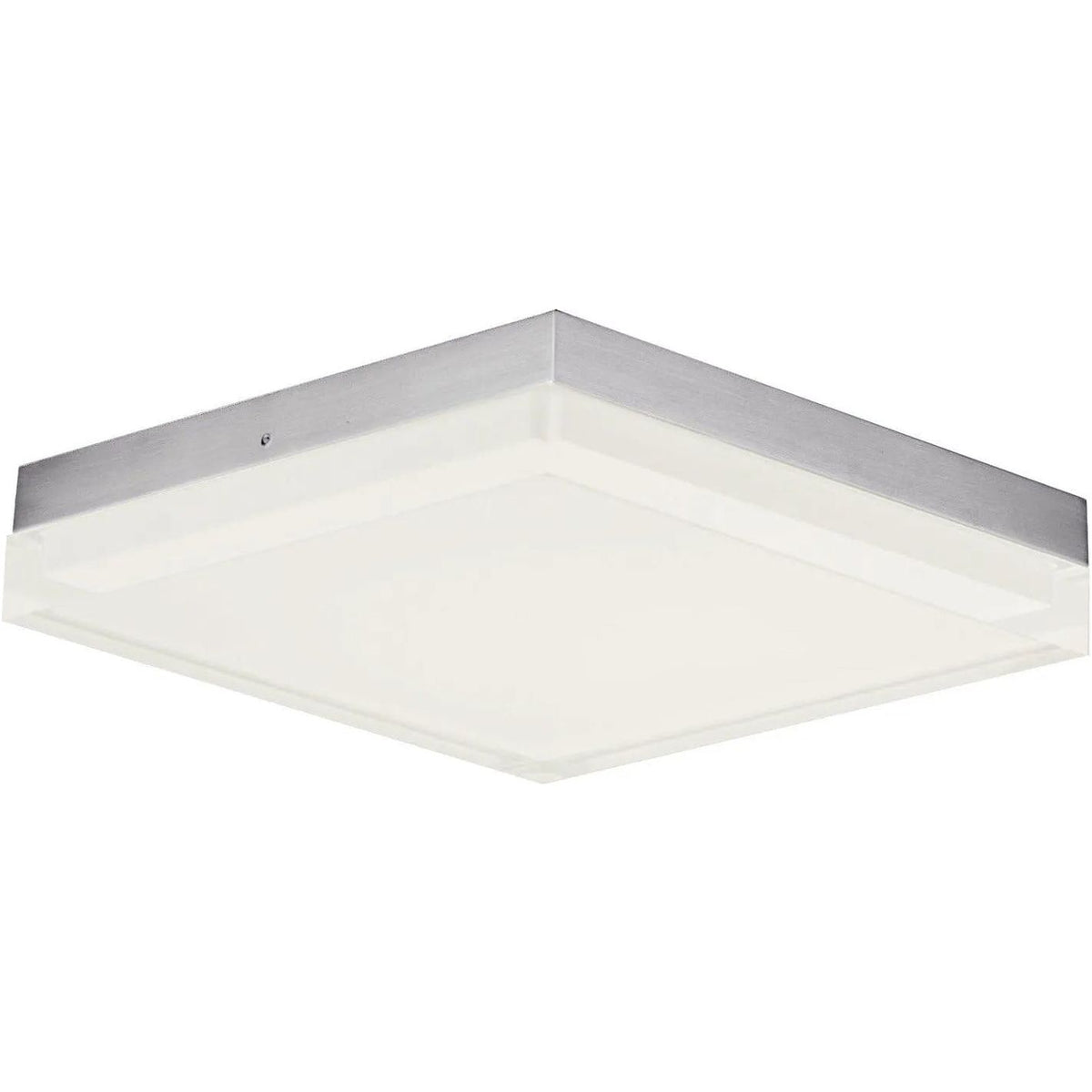 Maxim Lighting - Illuminaire II Square LED Flush Mount - 57689CLFTSN | Montreal Lighting & Hardware