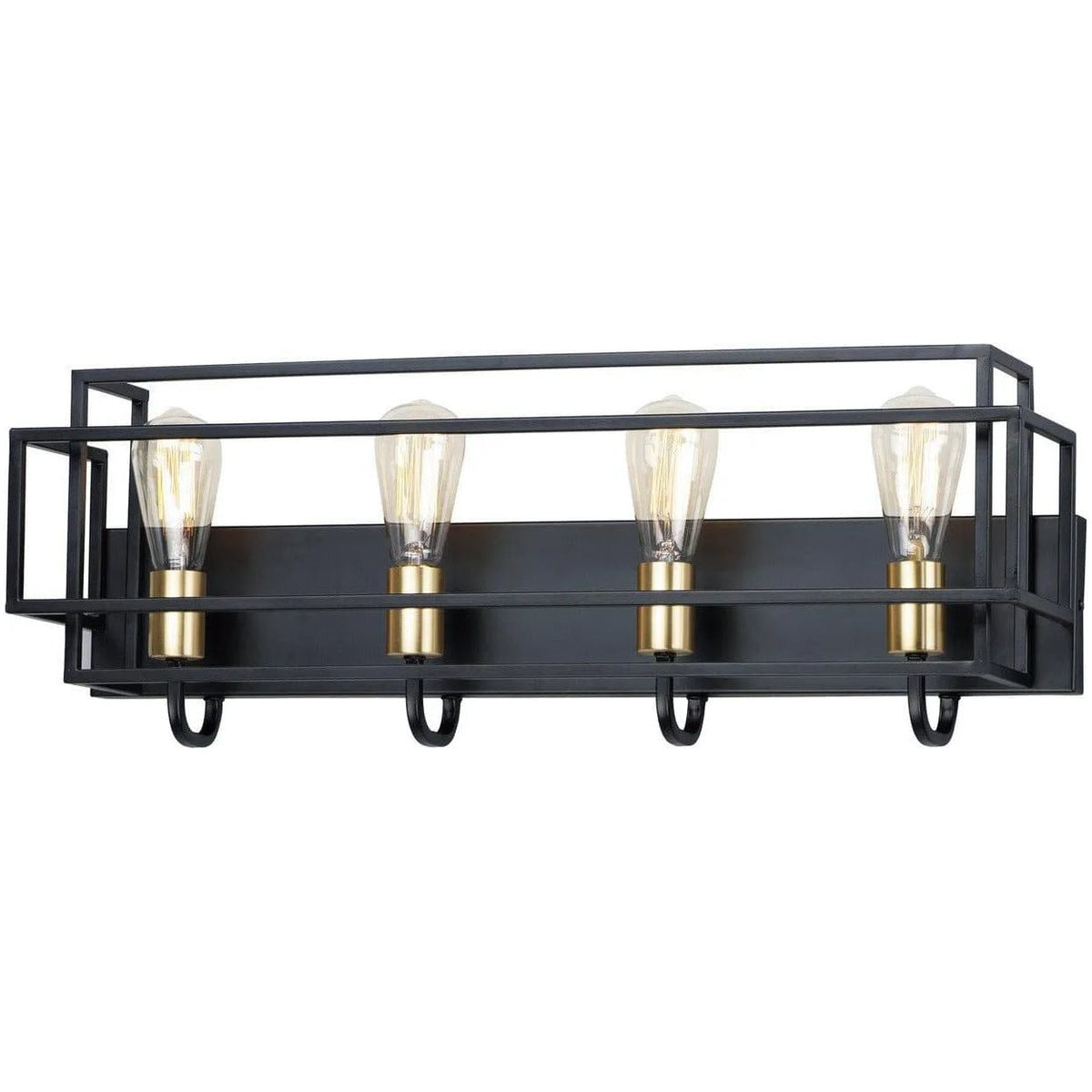 Maxim Lighting - Liner Bath Vanity - 10244BKSBR | Montreal Lighting & Hardware