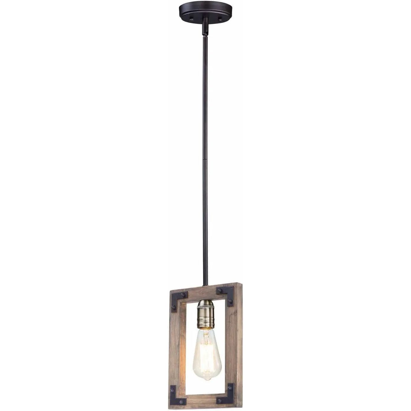 Maxim Lighting - Lodge Mini Pendant - 20331WOBZ | Montreal Lighting & Hardware