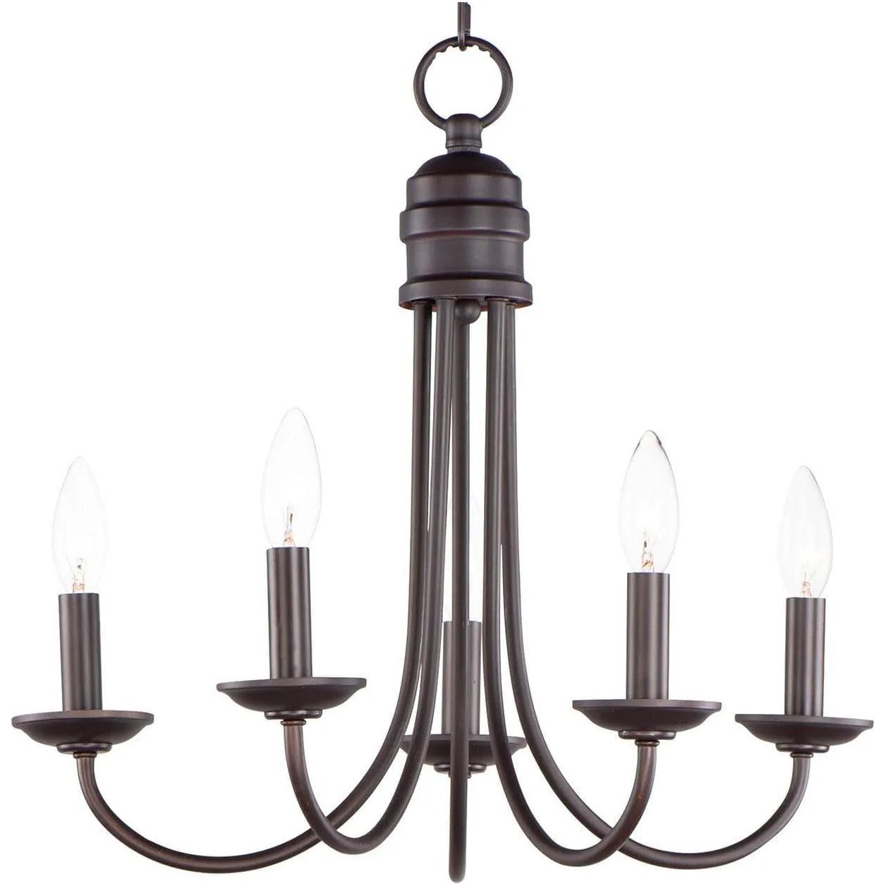 Maxim Lighting - Logan Candle Chandelier - 10345OI | Montreal Lighting & Hardware