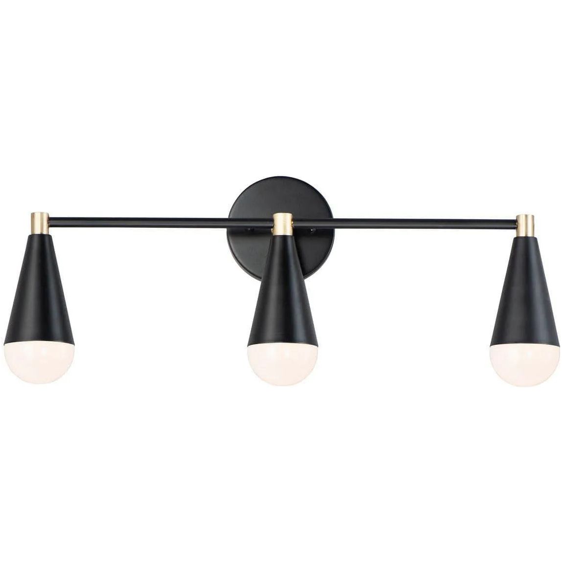 Maxim Lighting - Lovell Bath Vanity - 11263BKSBR | Montreal Lighting & Hardware