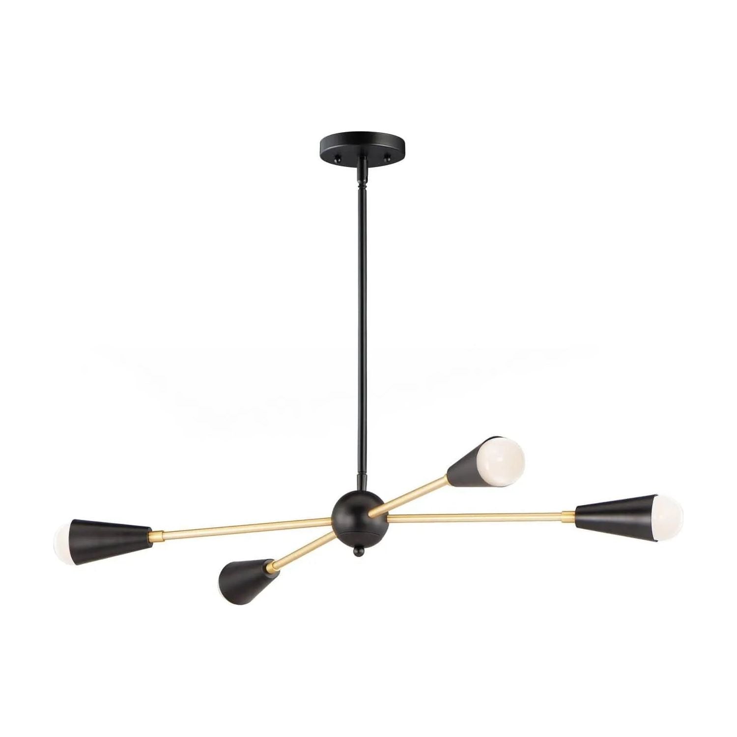 Maxim Lighting - Lovell Pendant - 11264BKSBR | Montreal Lighting & Hardware