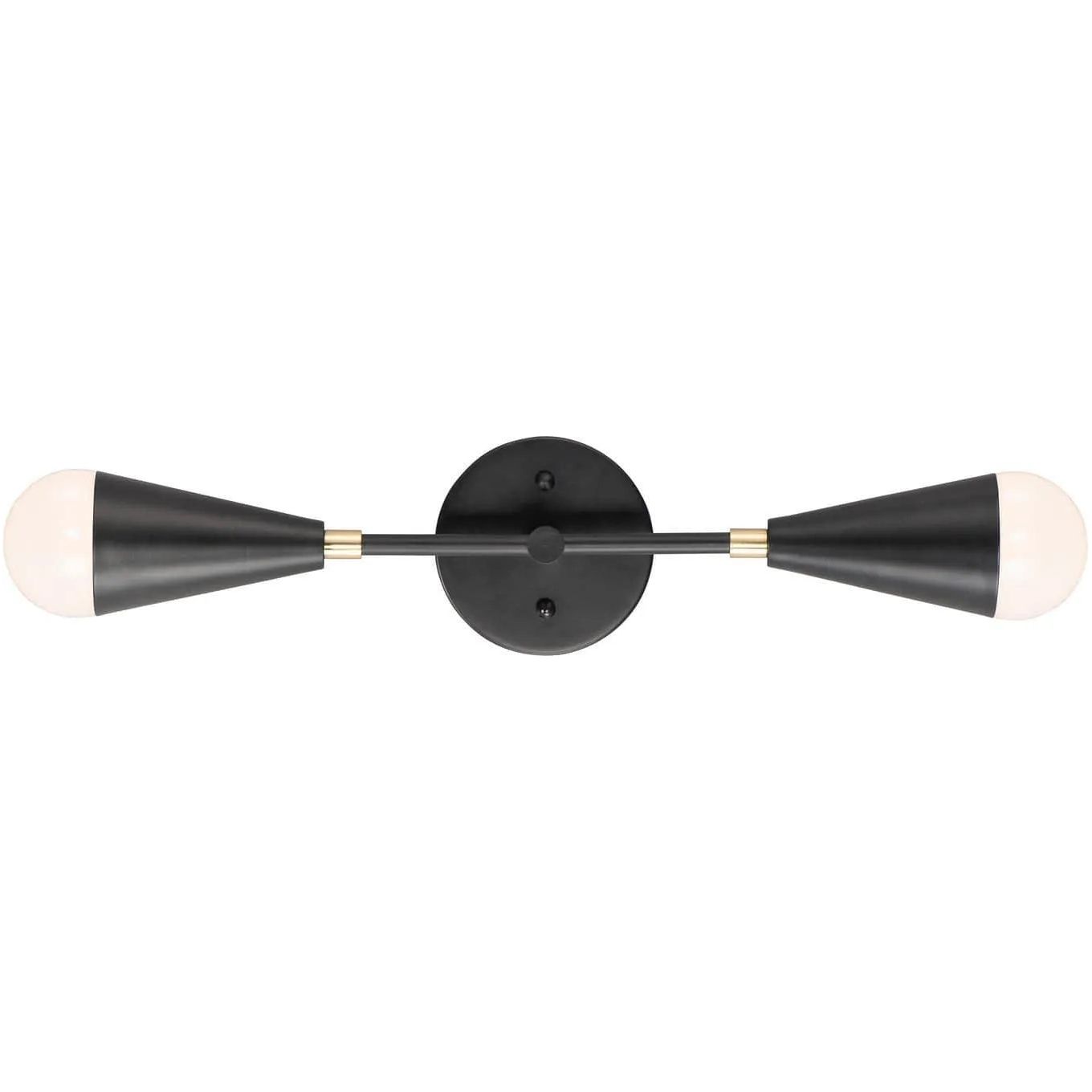 Maxim Lighting - Lovell Wall Sconce - 11262BKSBR | Montreal Lighting & Hardware