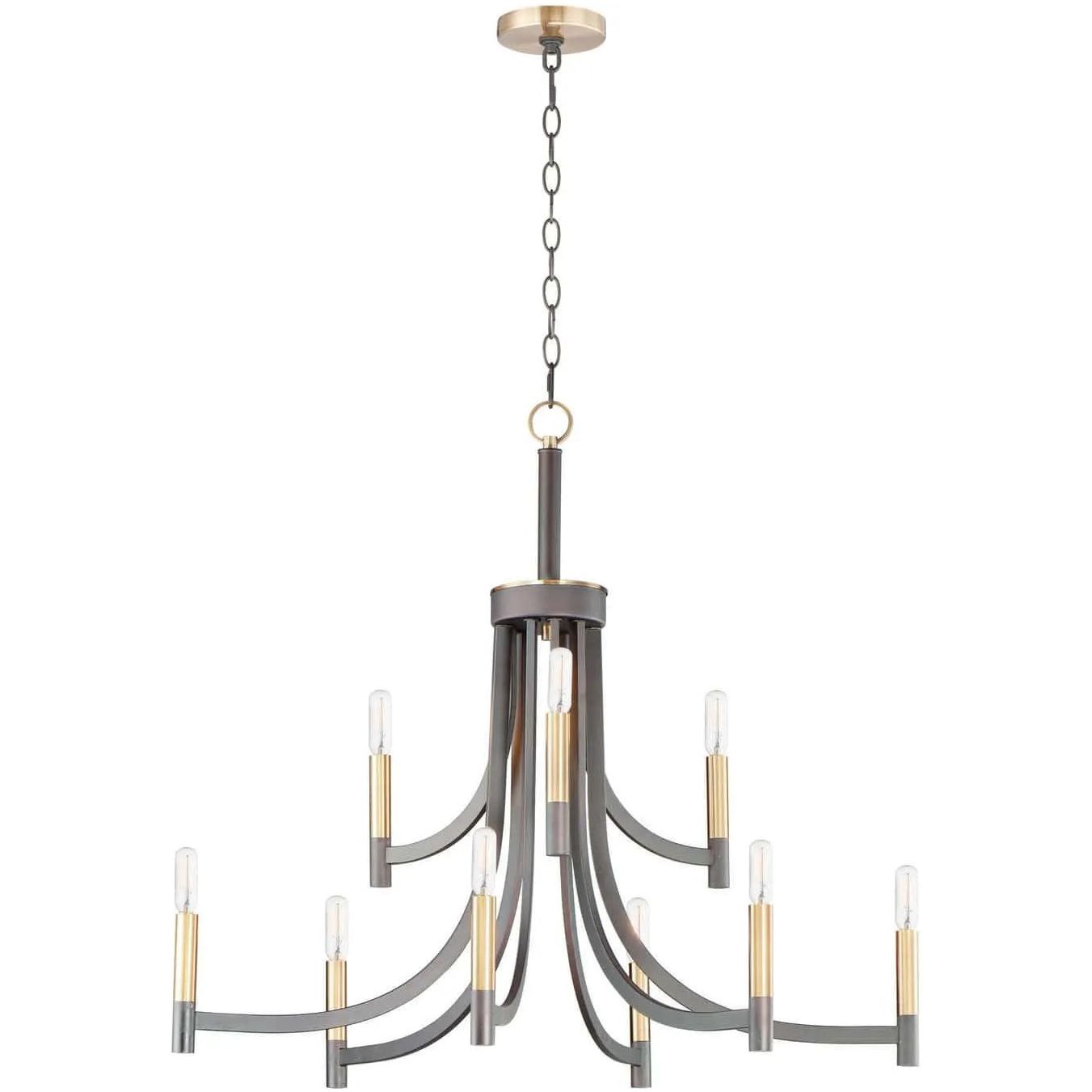 Maxim Lighting - Lyndon Chandelier - 21529BZAB | Montreal Lighting & Hardware