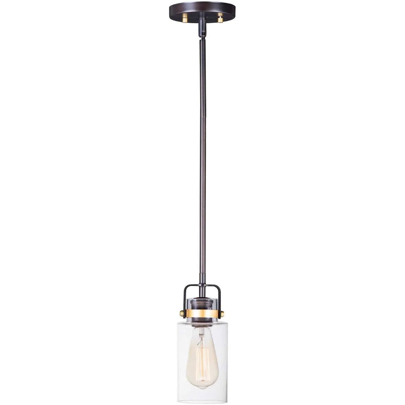 Maxim Lighting - Magnolia Pendant - 91070CLBZGLD | Montreal Lighting & Hardware