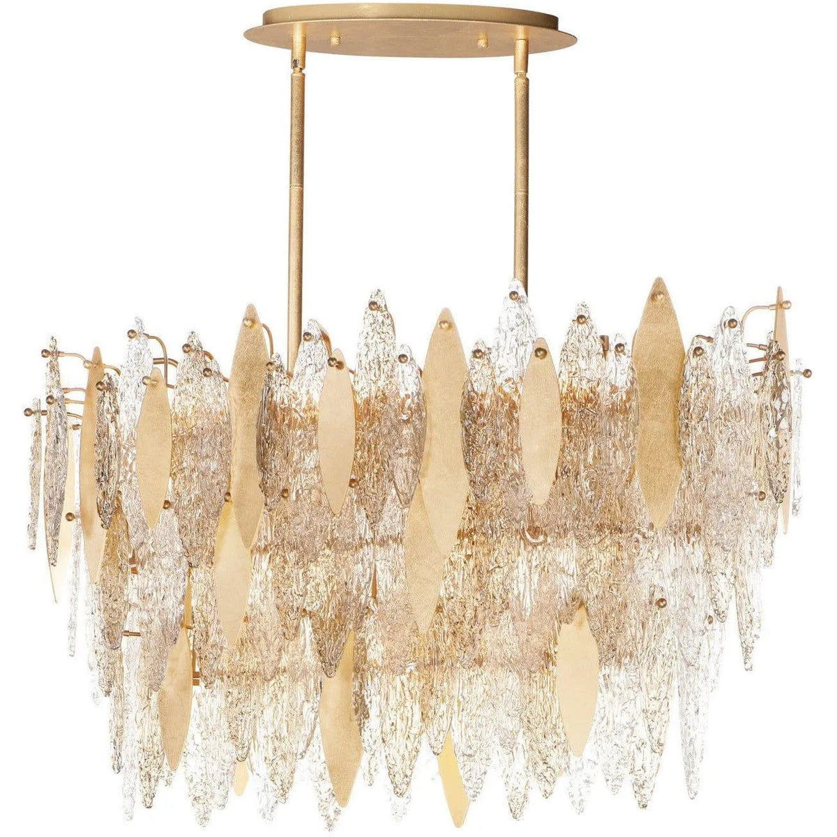 Maxim Lighting - Majestic Linear Chandelier - 32326CLCMPGL | Montreal Lighting & Hardware