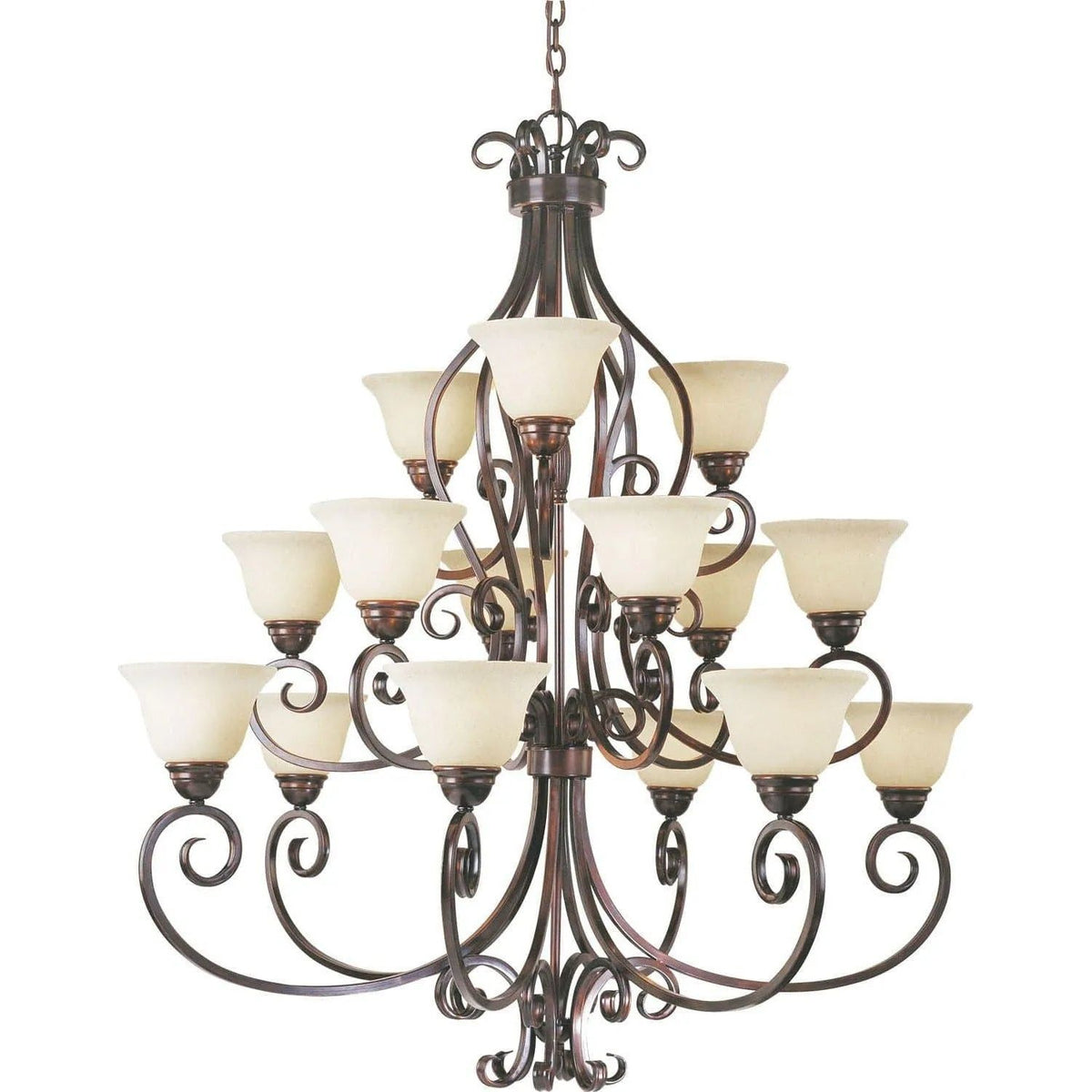 Maxim Lighting - Manor Chandelier - 12209FIOI | Montreal Lighting & Hardware