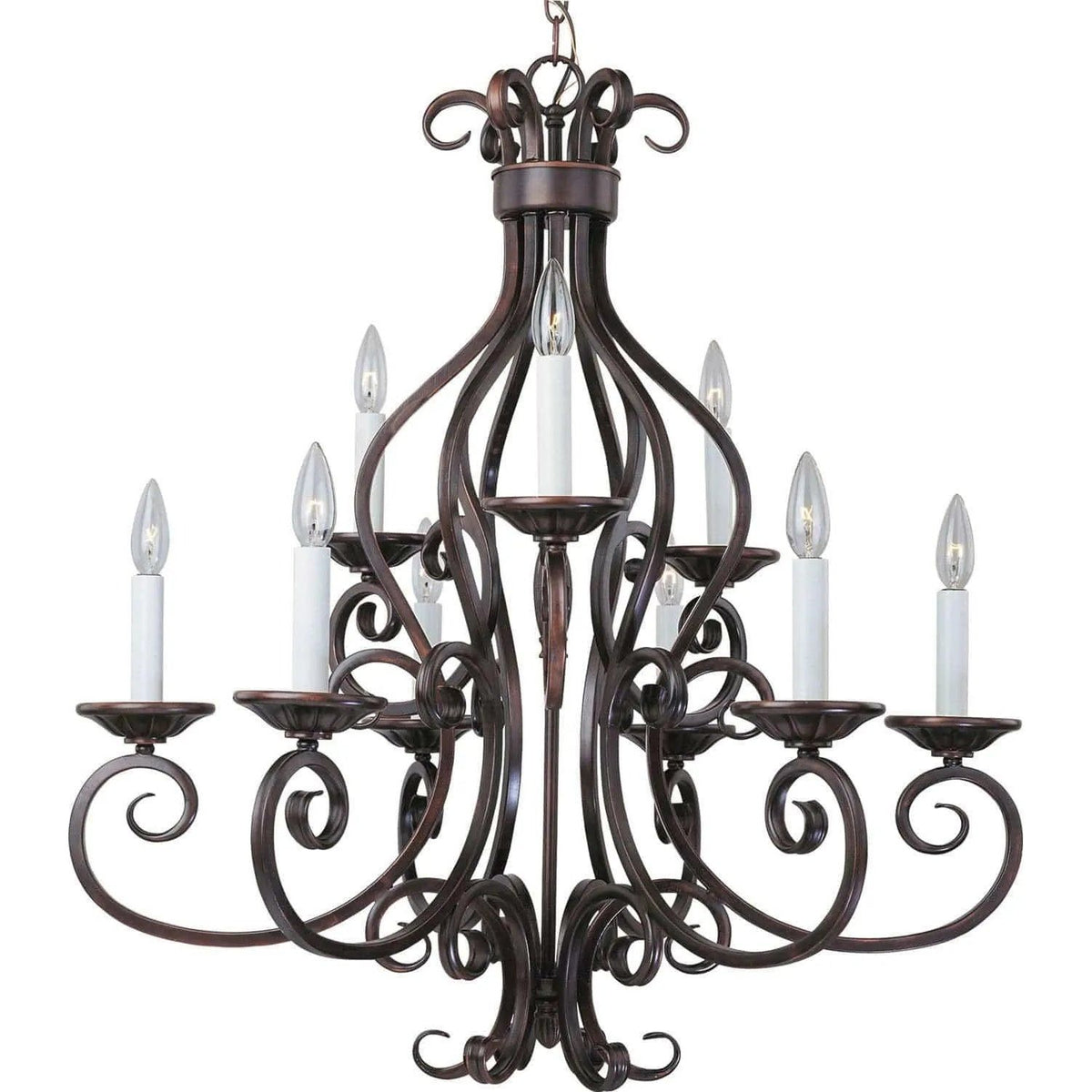 Maxim Lighting - Manor Chandelier - 12216OI | Montreal Lighting & Hardware