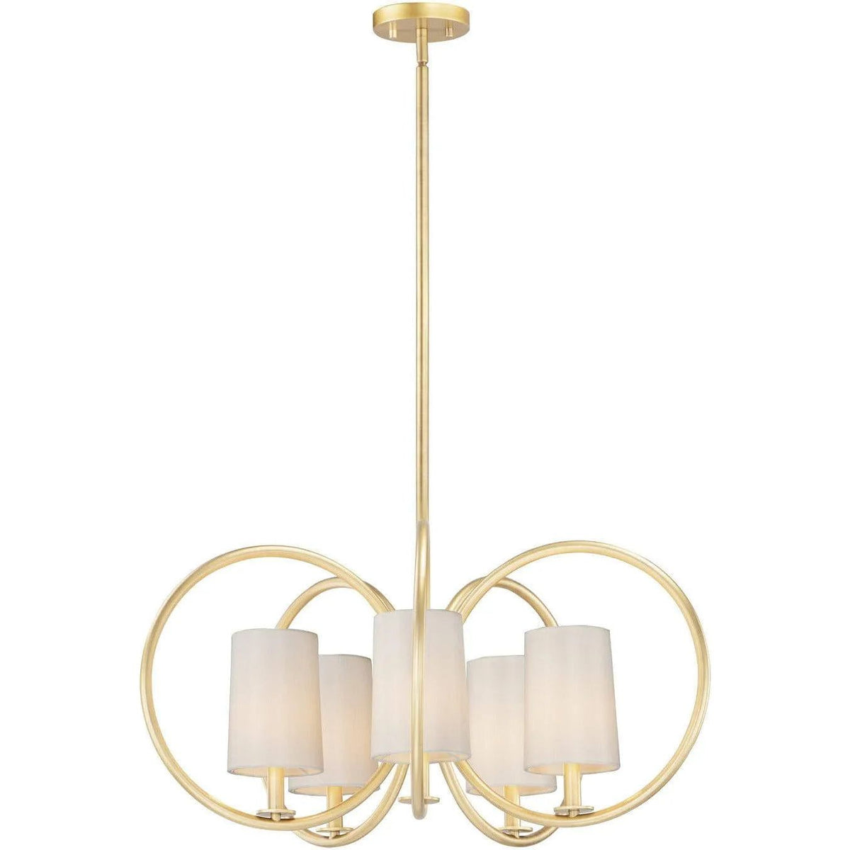 Maxim Lighting - Meridian Chandelier - 25295OFNAB | Montreal Lighting & Hardware