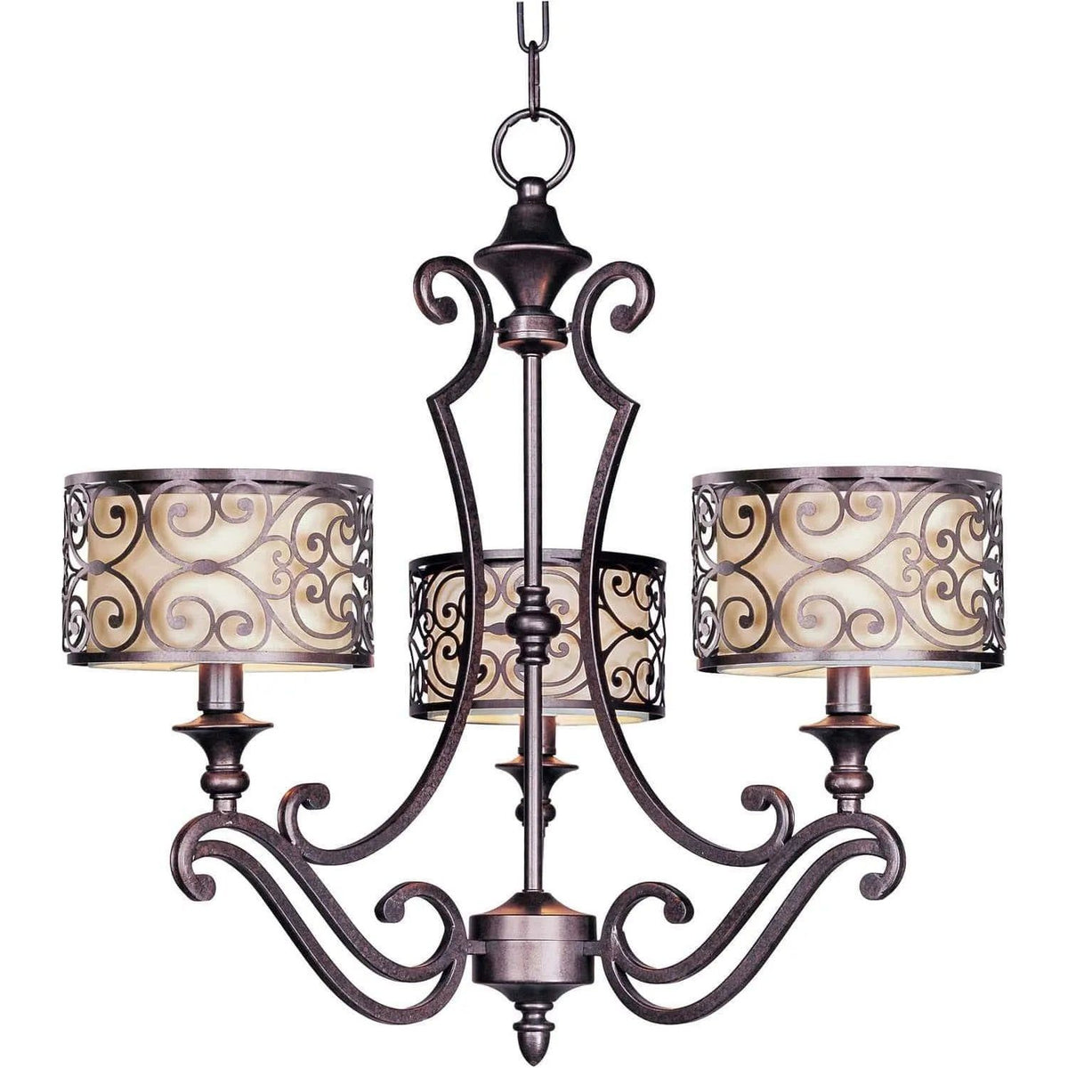 Maxim Lighting - Mondrian Chandelier - 21153WHUB | Montreal Lighting & Hardware