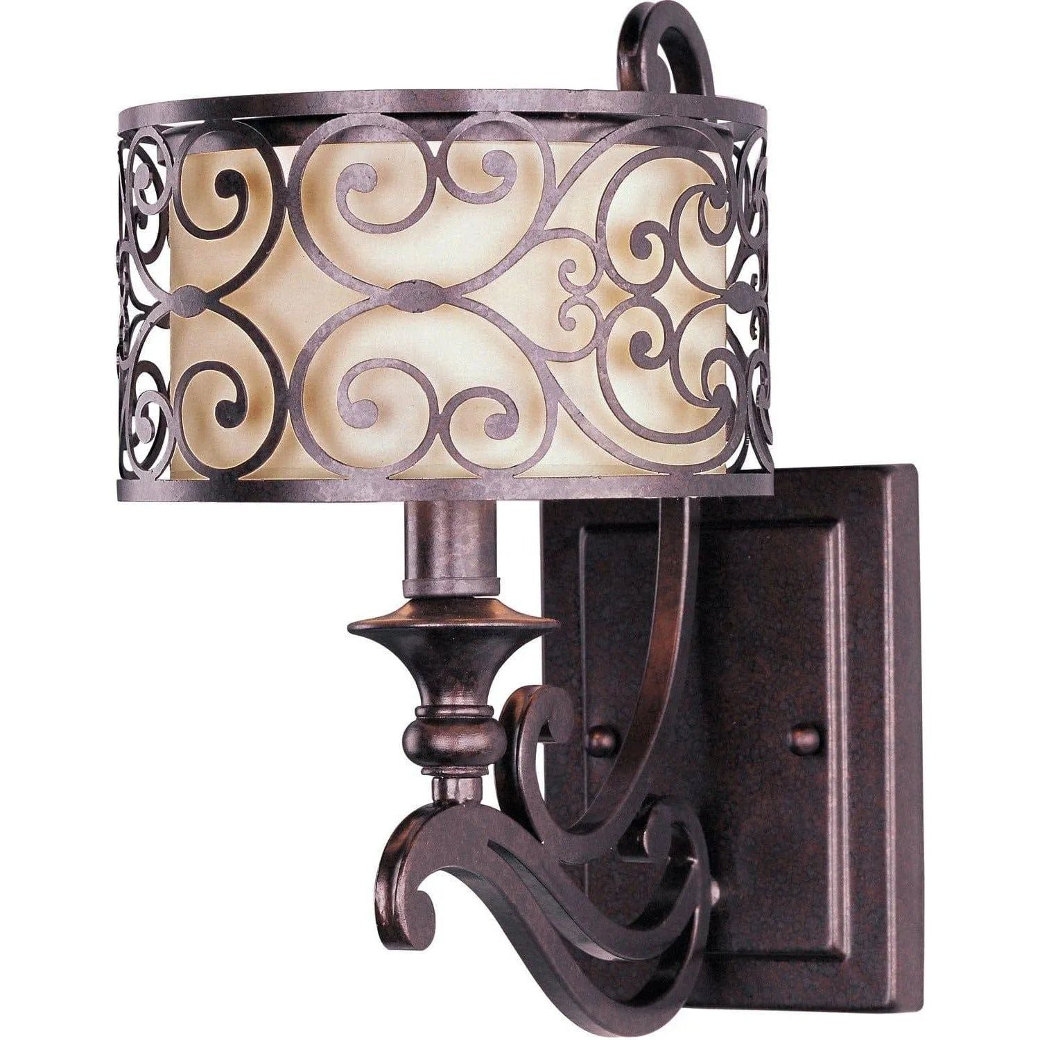 Maxim Lighting - Mondrian Wall Sconce - 21152WHUB | Montreal Lighting & Hardware