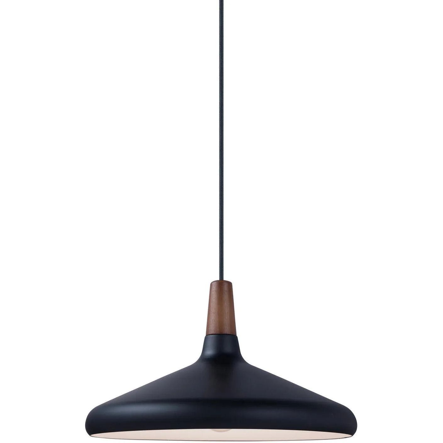 Maxim Lighting - Nordic Cone Pendant - 11354WNBK | Montreal Lighting & Hardware