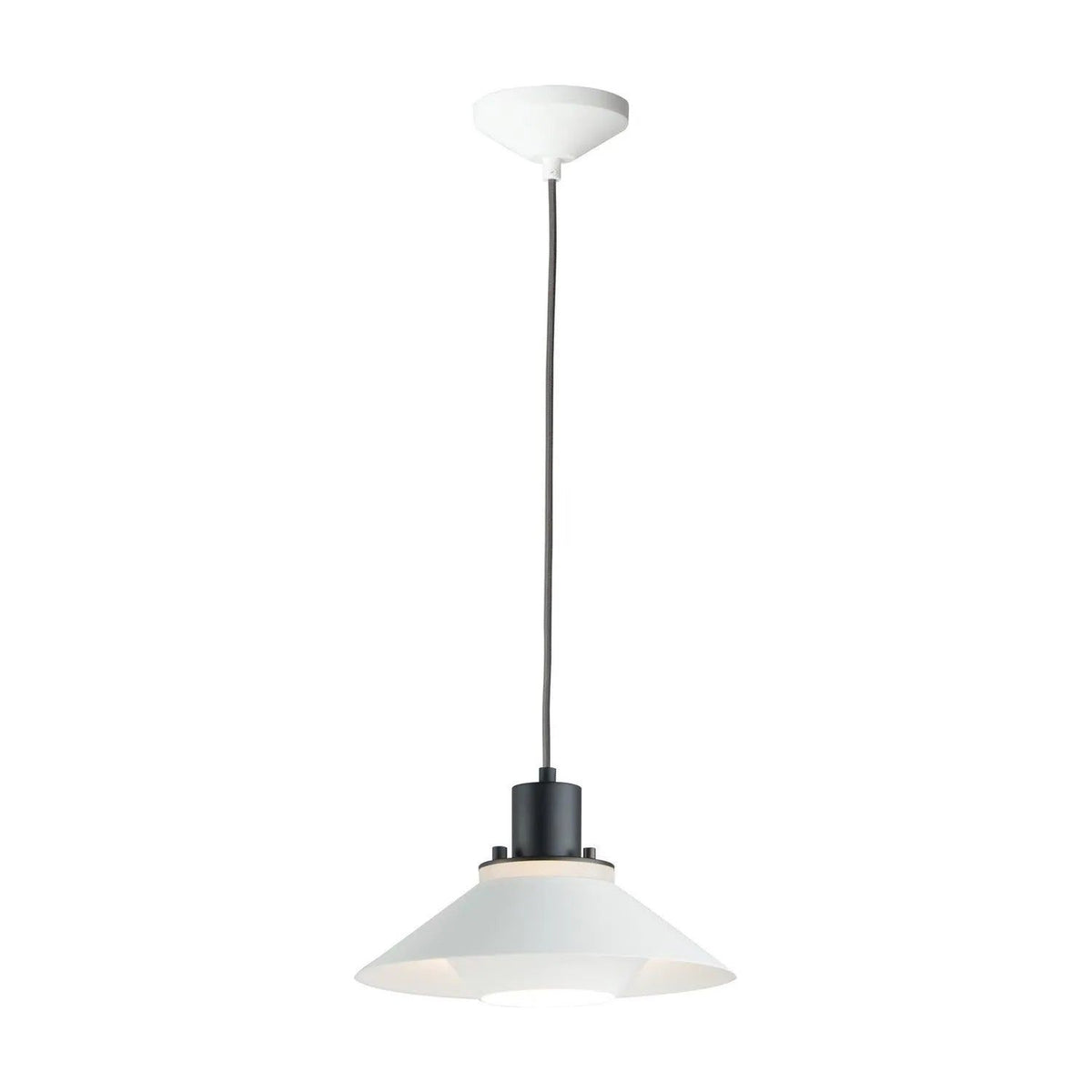 Maxim Lighting - Oslo Pendant - 11410BKWT | Montreal Lighting & Hardware