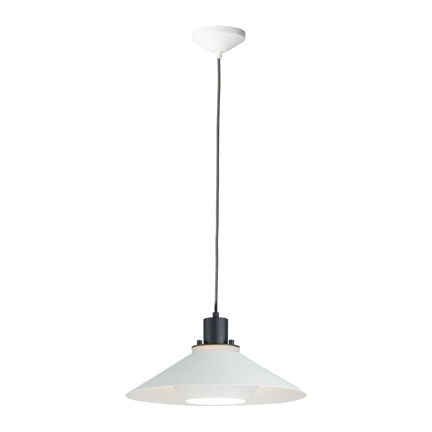 Maxim Lighting - Oslo Pendant - 11412BKWT | Montreal Lighting & Hardware