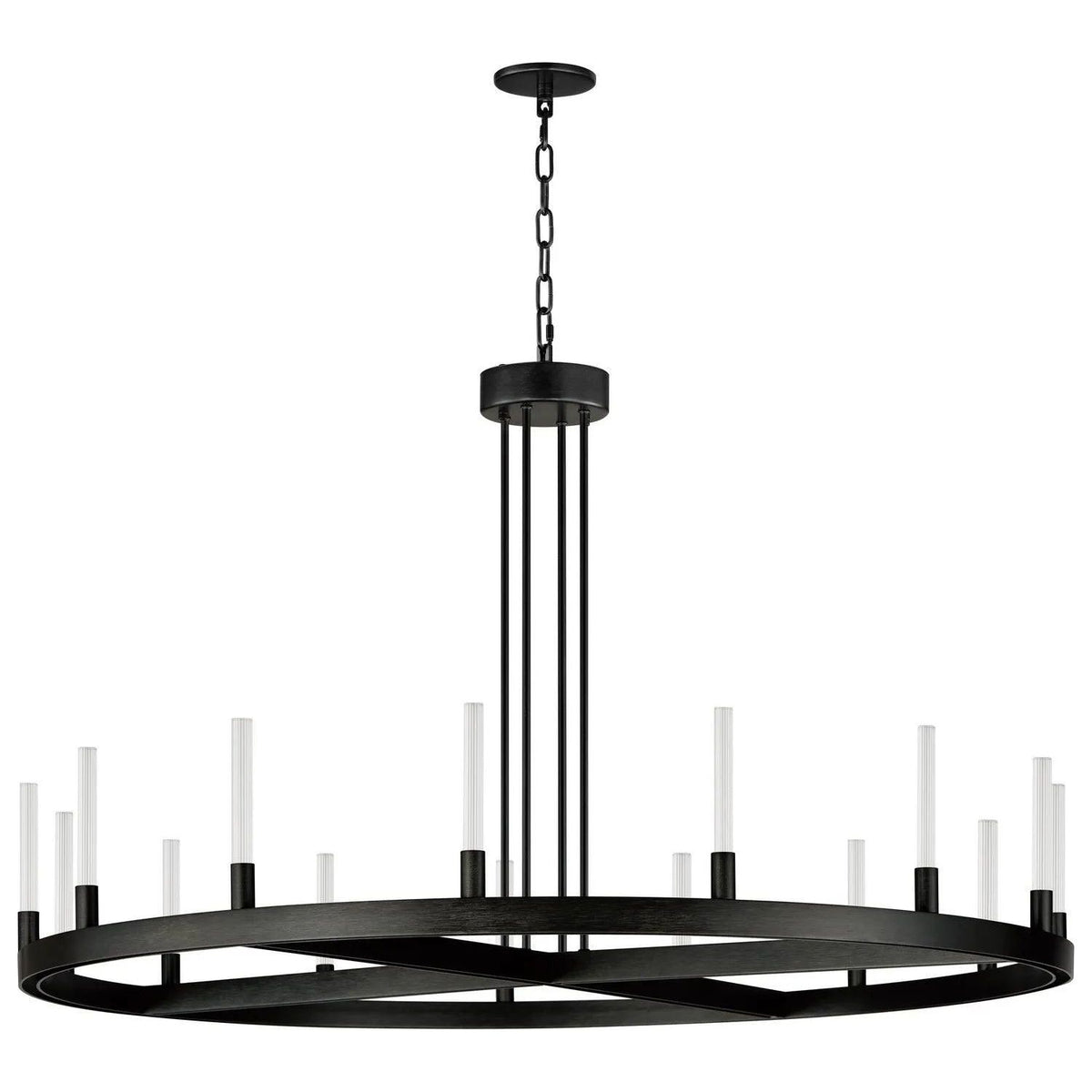 Maxim Lighting - Ovation LED Chandelier - 16168CRBK | Montreal Lighting & Hardware