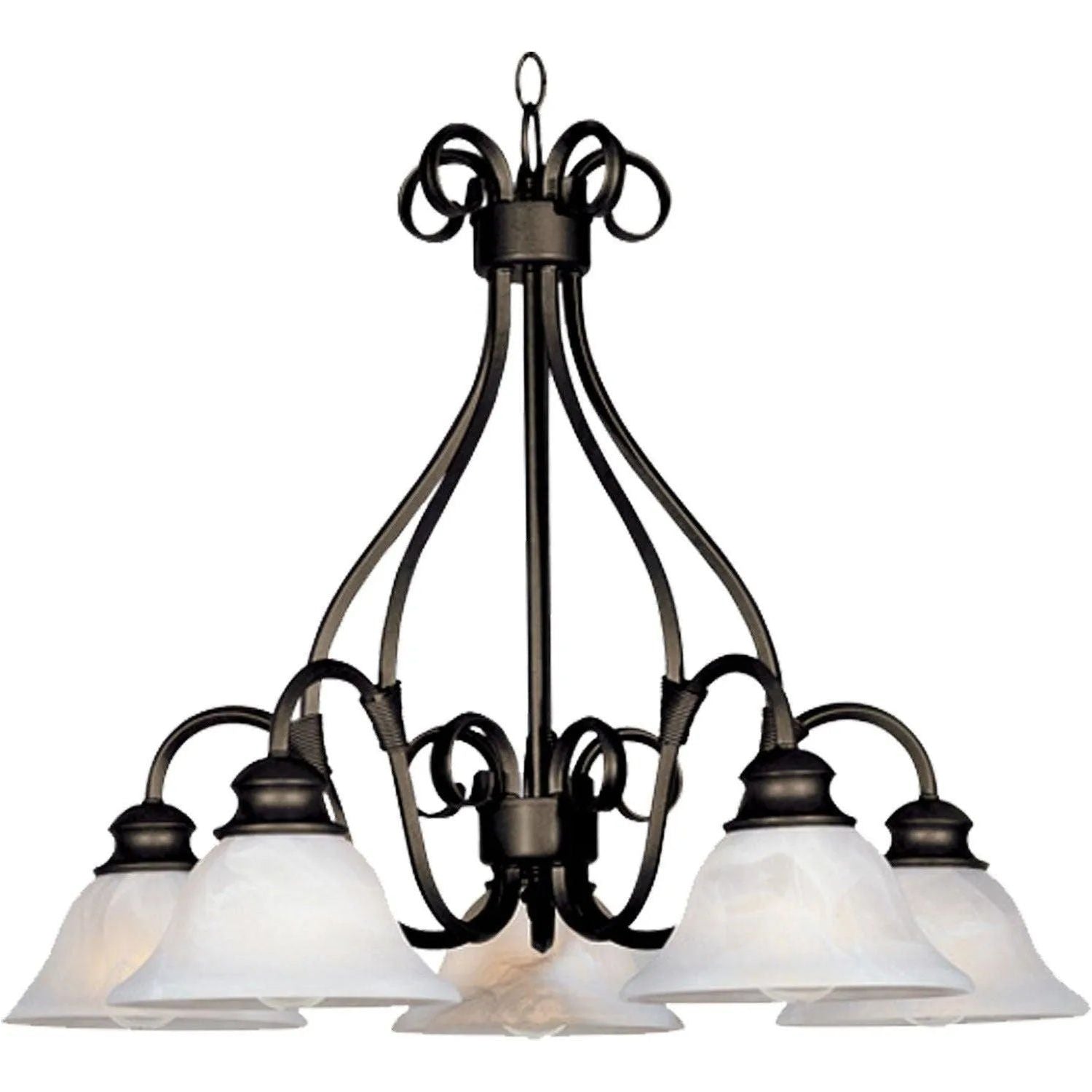 Maxim Lighting - Pacific Chandelier - 2657MRKB | Montreal Lighting & Hardware