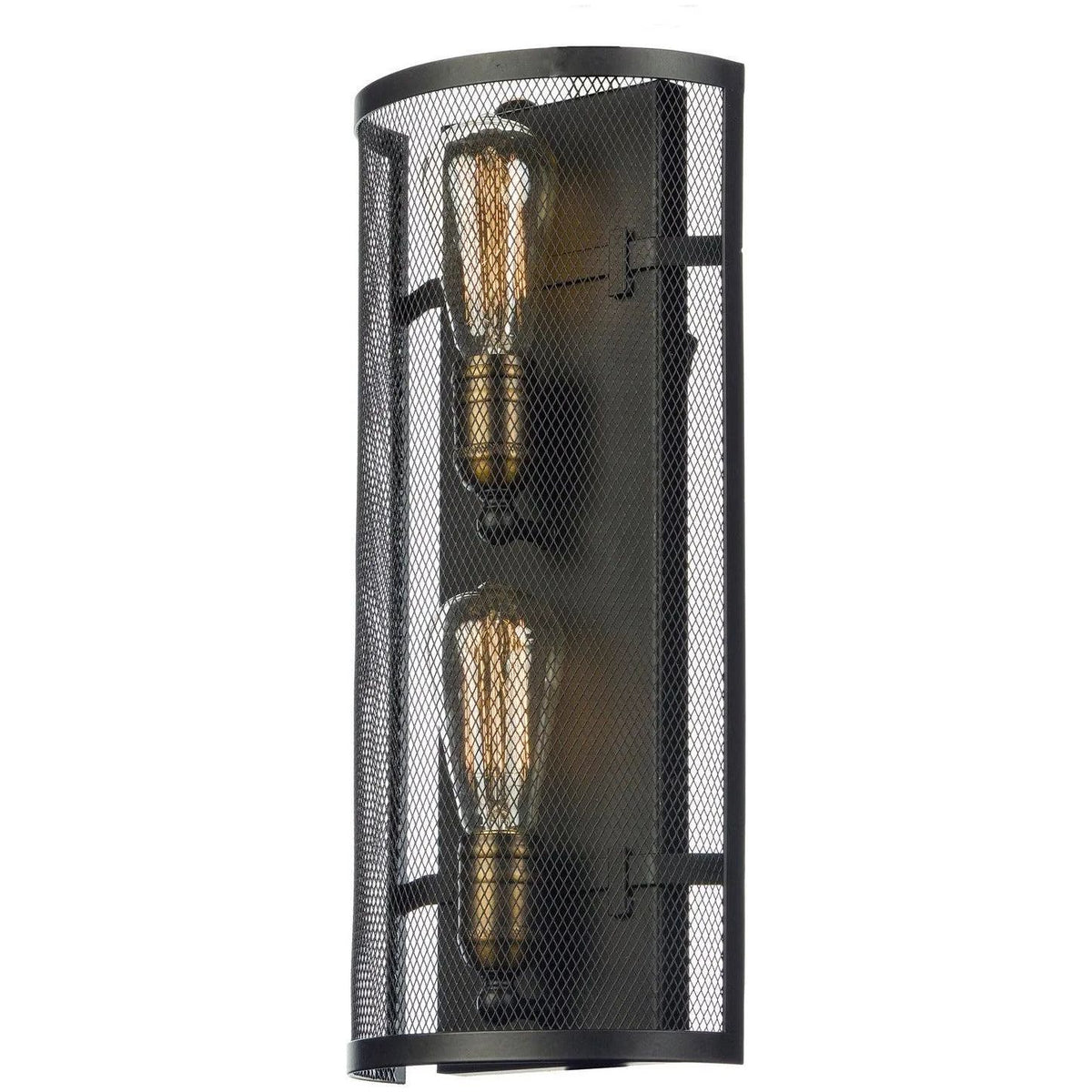 Maxim Lighting - Palladium Wall Sconce - 20119BKNAB | Montreal Lighting & Hardware