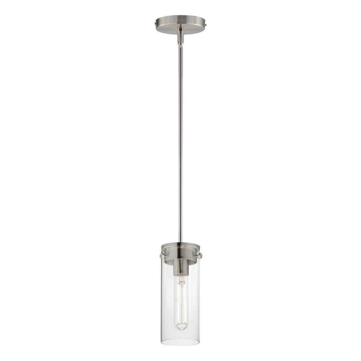 Maxim Lighting - Pinn Mini Pendant - 12406CLSN | Montreal Lighting & Hardware