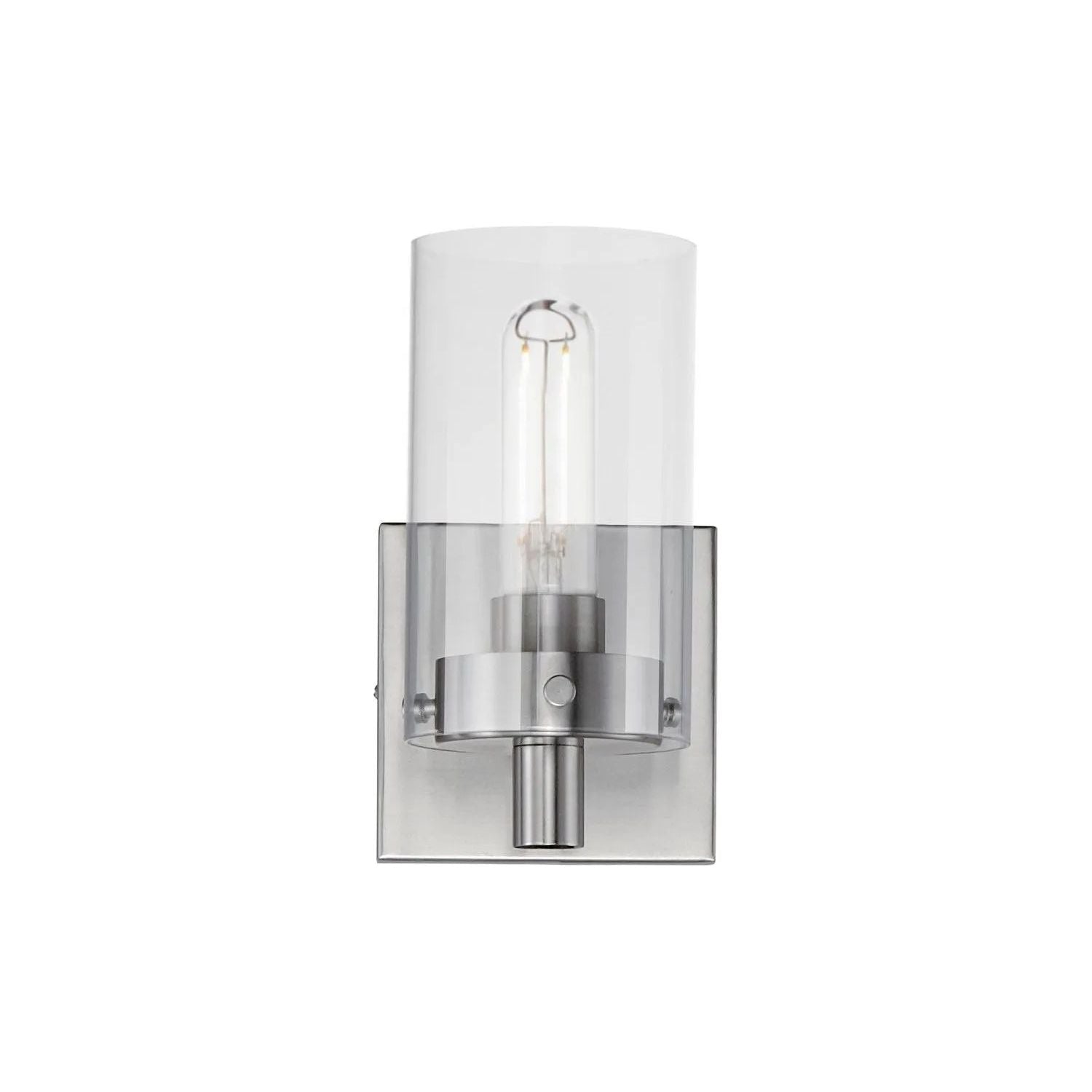 Maxim Lighting - Pinn Wall Sconce - 12401CLSN | Montreal Lighting & Hardware