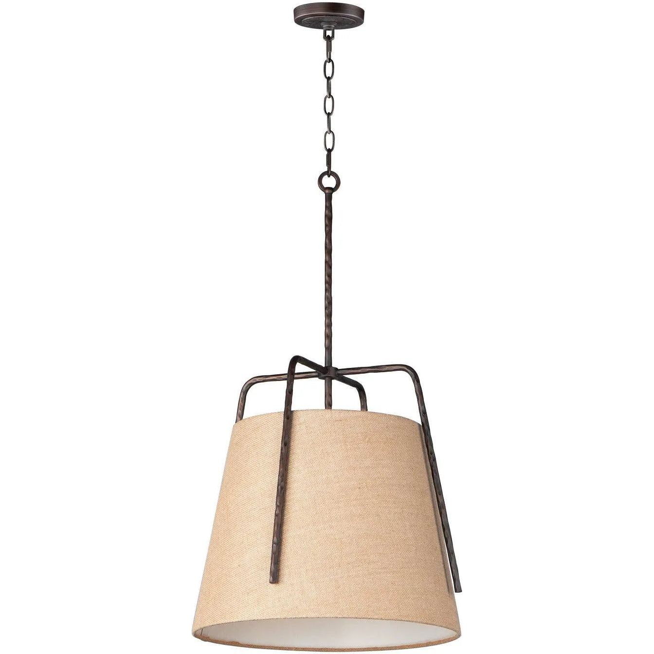 Maxim Lighting - Pitchfork Pendant - 10199BROI | Montreal Lighting & Hardware