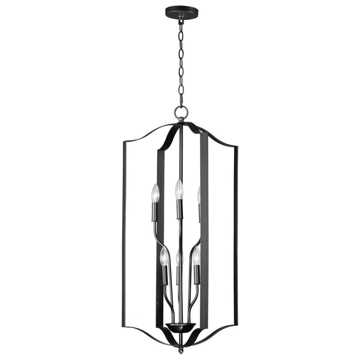 Maxim Lighting - Provident Chandelier - 10038BK | Montreal Lighting & Hardware