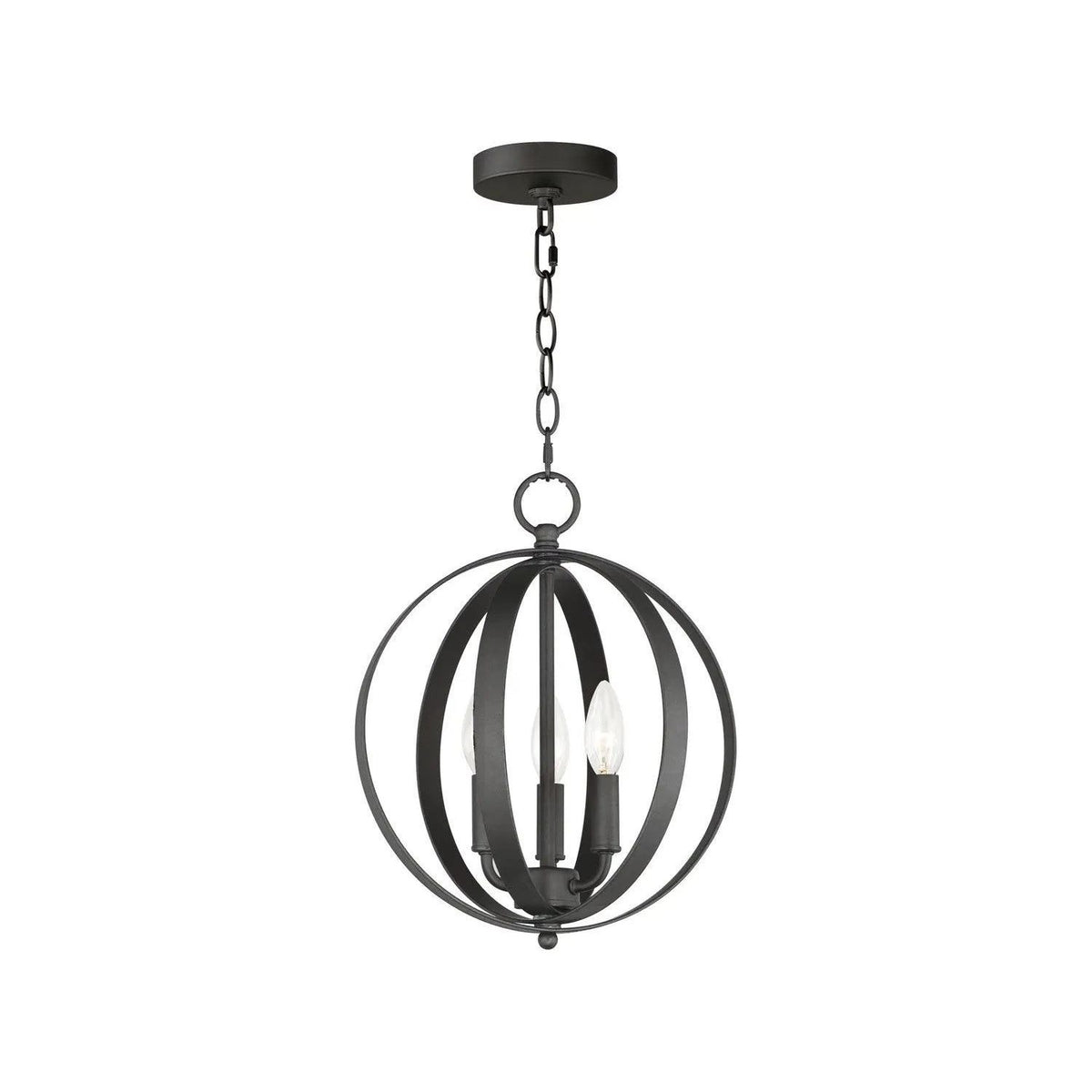 Maxim Lighting - Provident Orb Chandelier - 10030BK | Montreal Lighting & Hardware