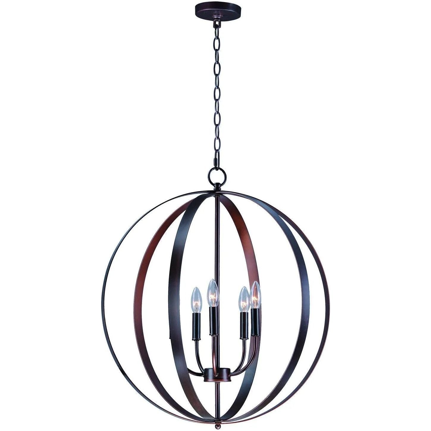 Maxim Lighting - Provident Orb Chandelier - 10032OI | Montreal Lighting & Hardware