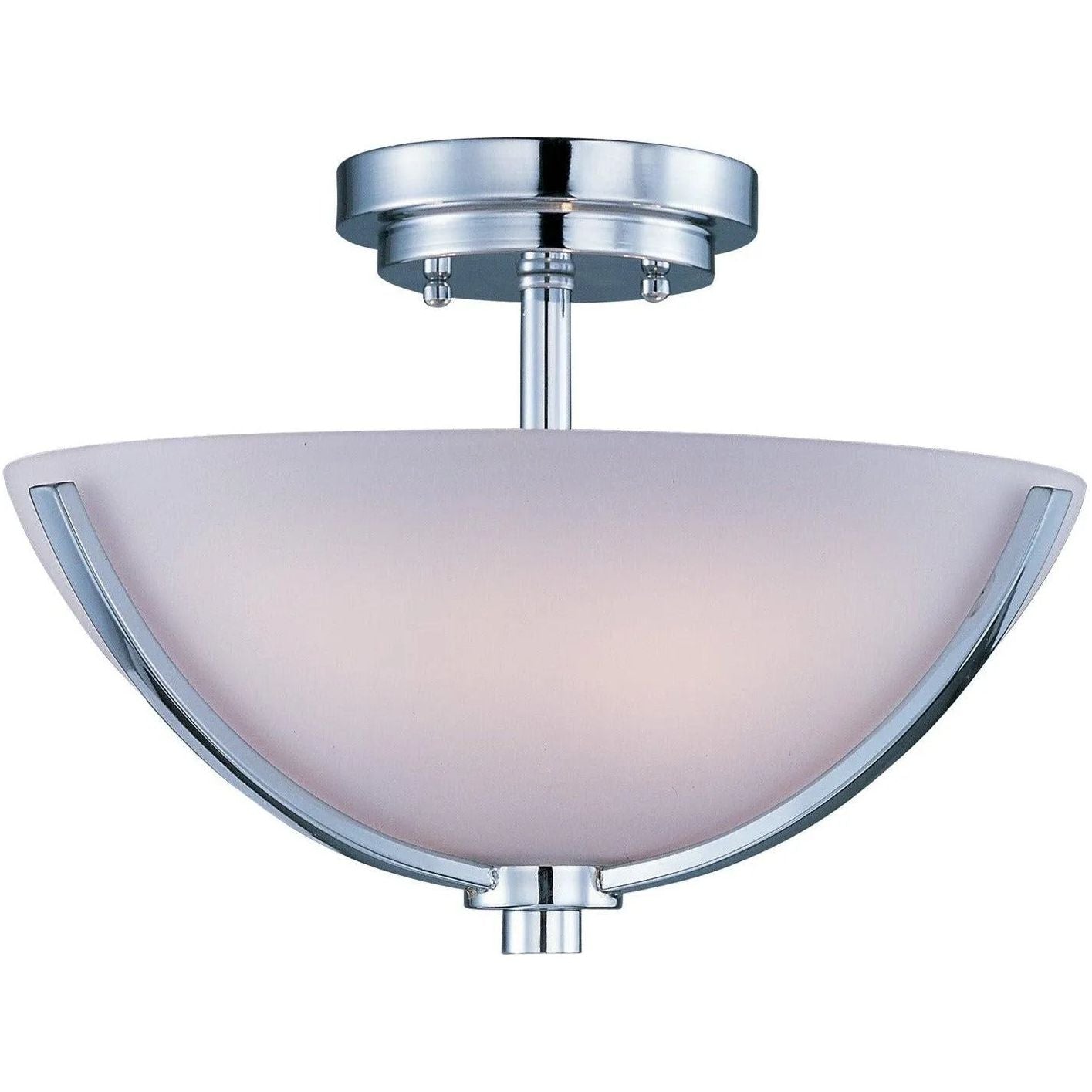 Maxim Lighting - Rocco Semi-Flush Mount - 20021SWPC | Montreal Lighting & Hardware