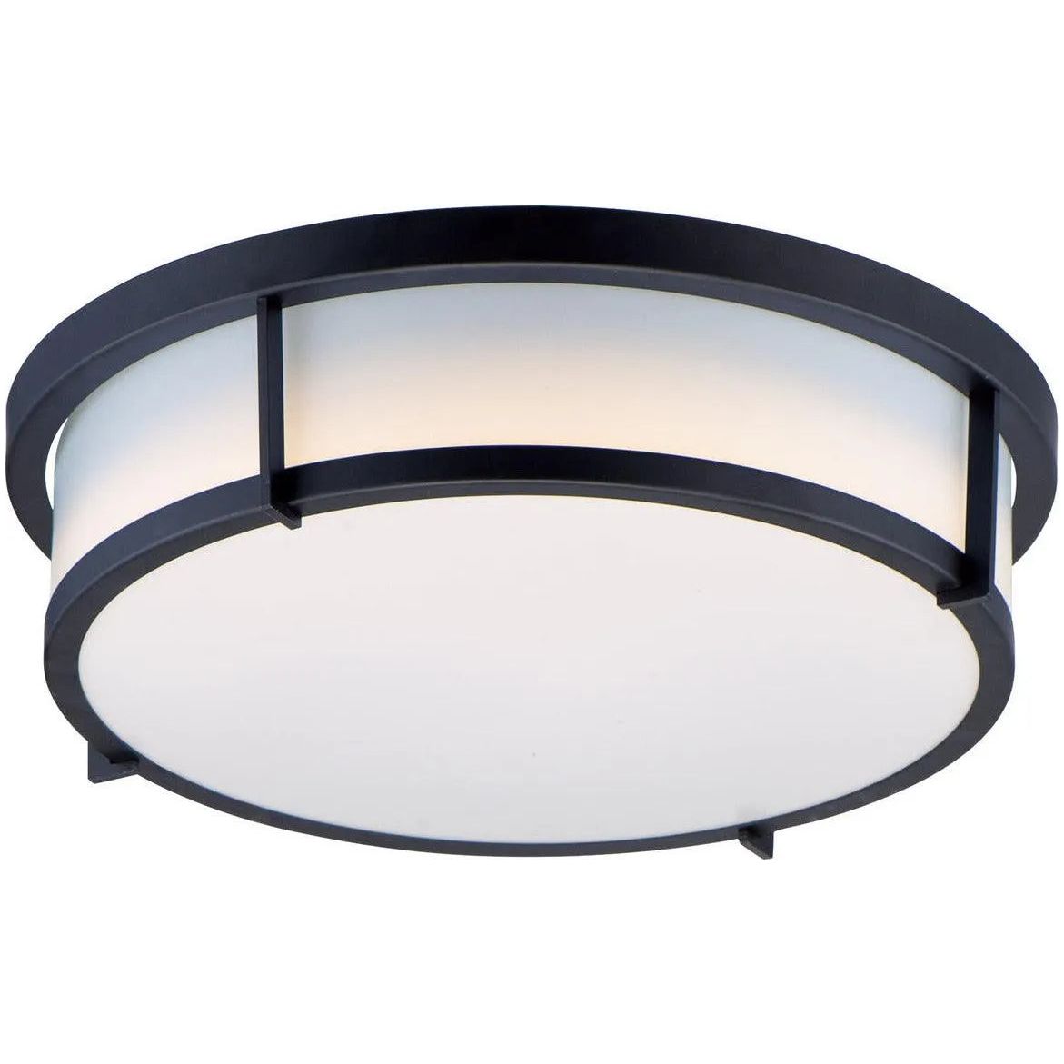 Maxim Lighting - Rogue Flush Mount - 10272WTBK | Montreal Lighting & Hardware