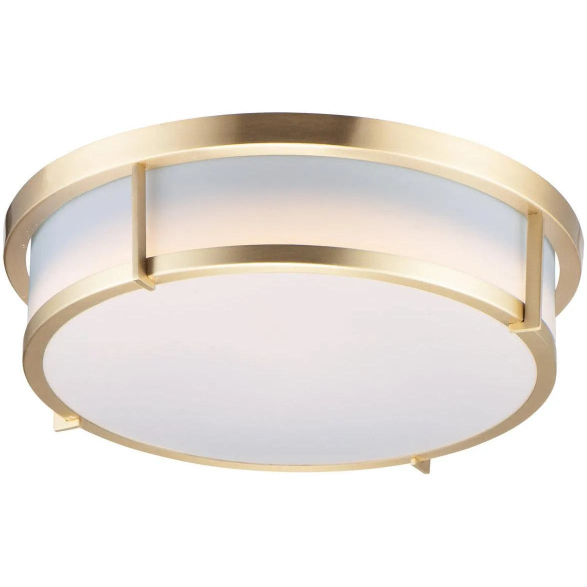 Maxim Lighting - Rogue Flush Mount - 10272WTSBR | Montreal Lighting & Hardware