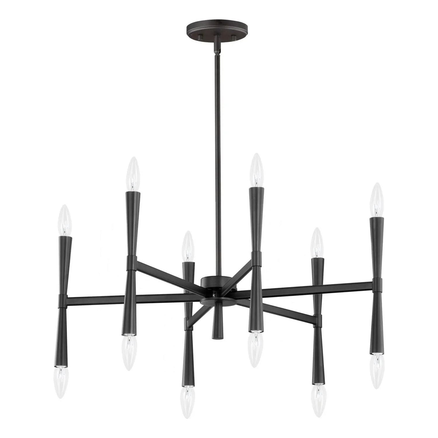 Maxim Lighting - Rome Chandelier - 24626BK | Montreal Lighting & Hardware