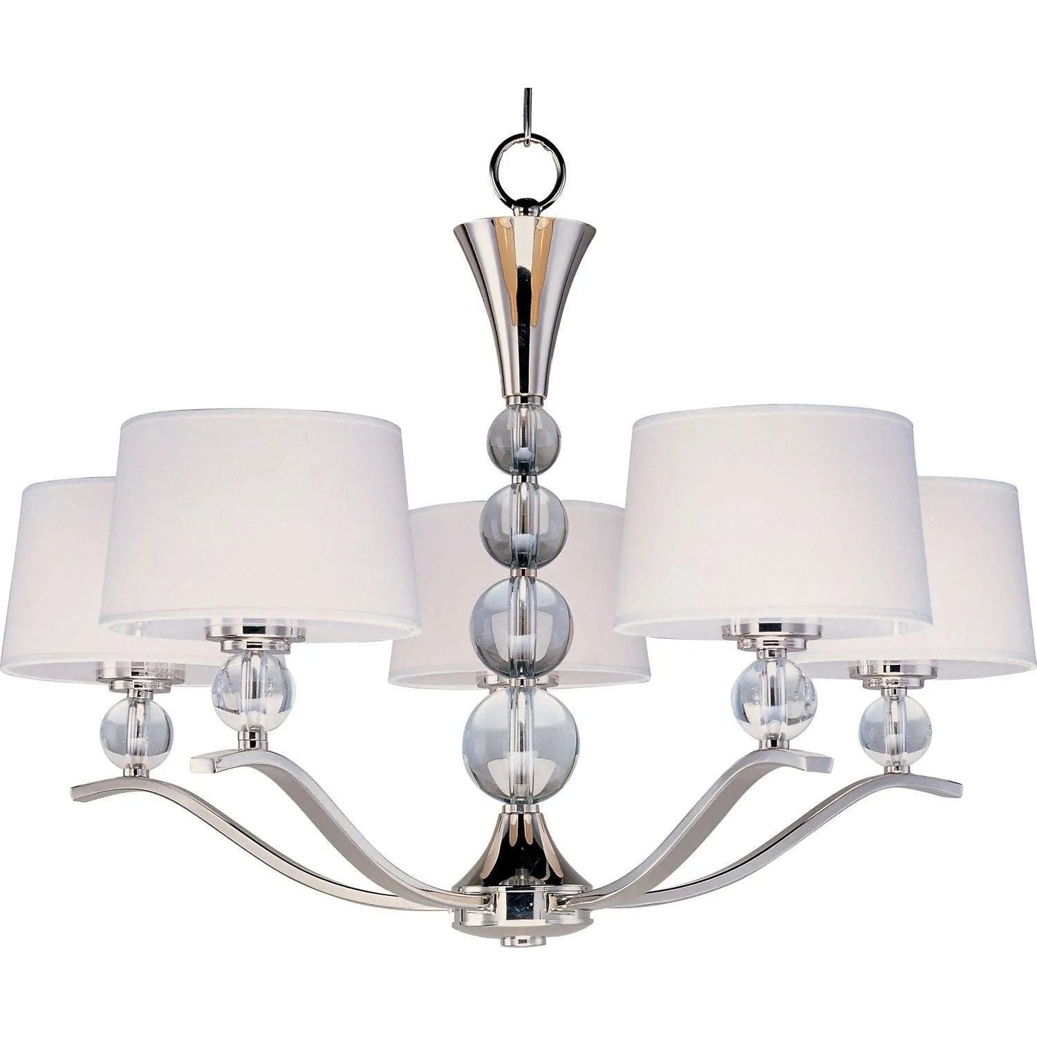 Maxim Lighting - Rondo Chandelier - 12755WTPN | Montreal Lighting & Hardware