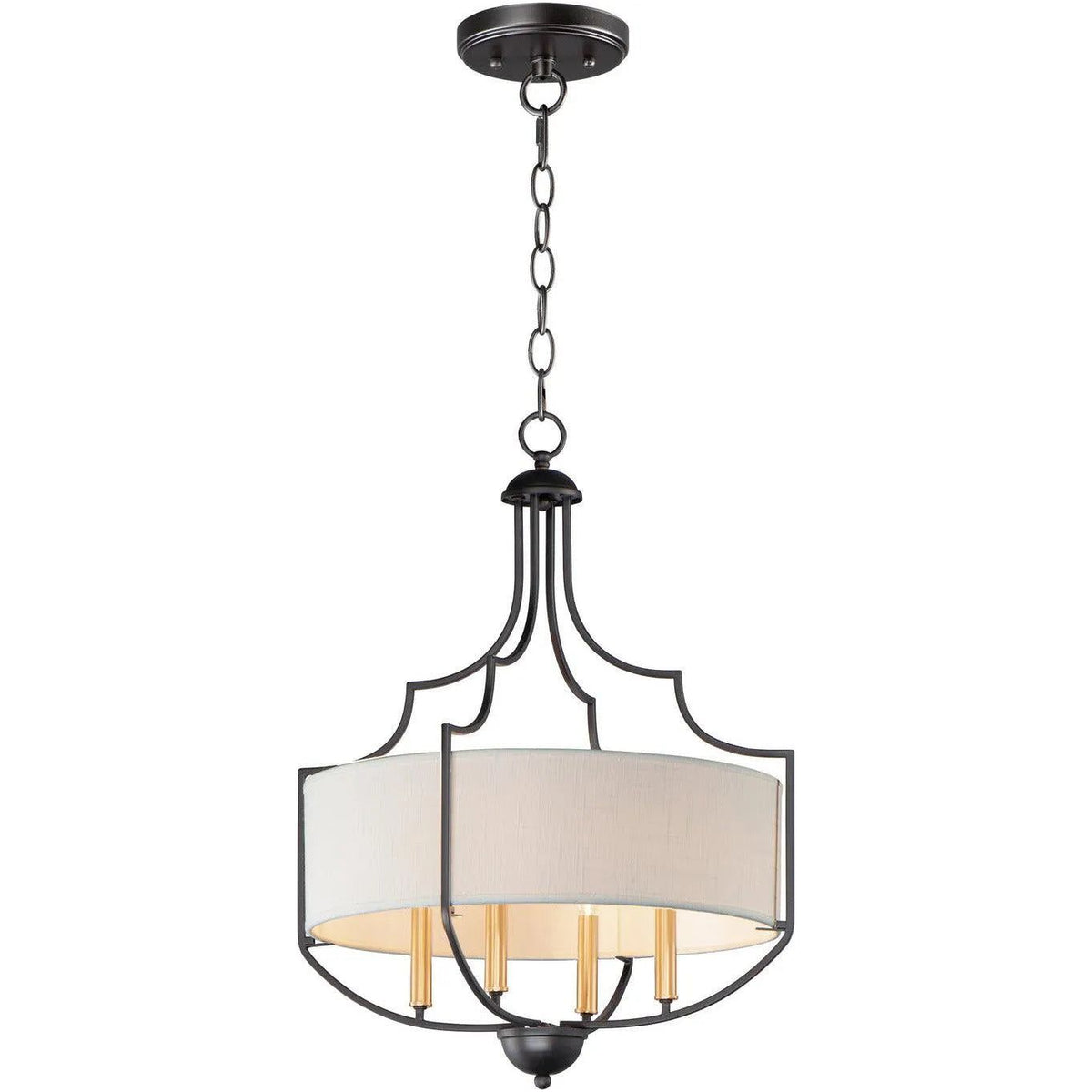 Maxim Lighting - Savant Chandelier - 25284WLBZAB | Montreal Lighting & Hardware