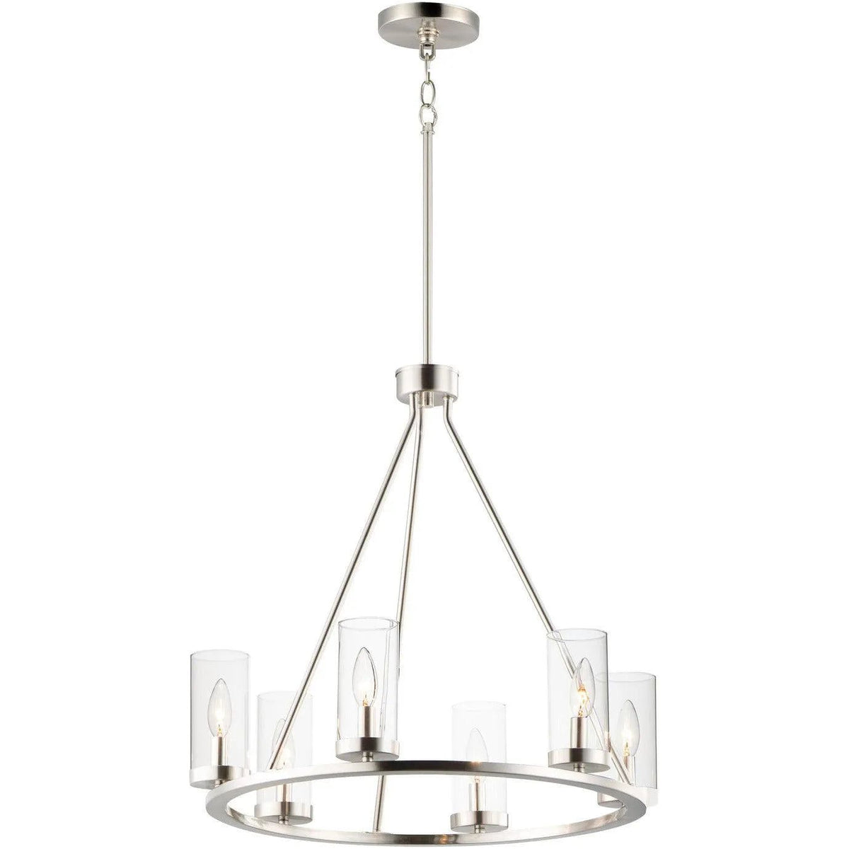 Maxim Lighting - Sentinel Chandelier - 25255CLSN | Montreal Lighting & Hardware